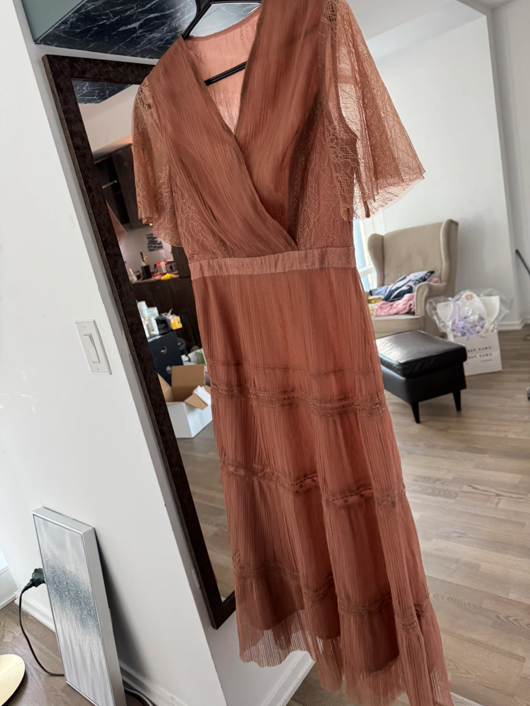 Designer’s Nobel Rose Maxi Dress