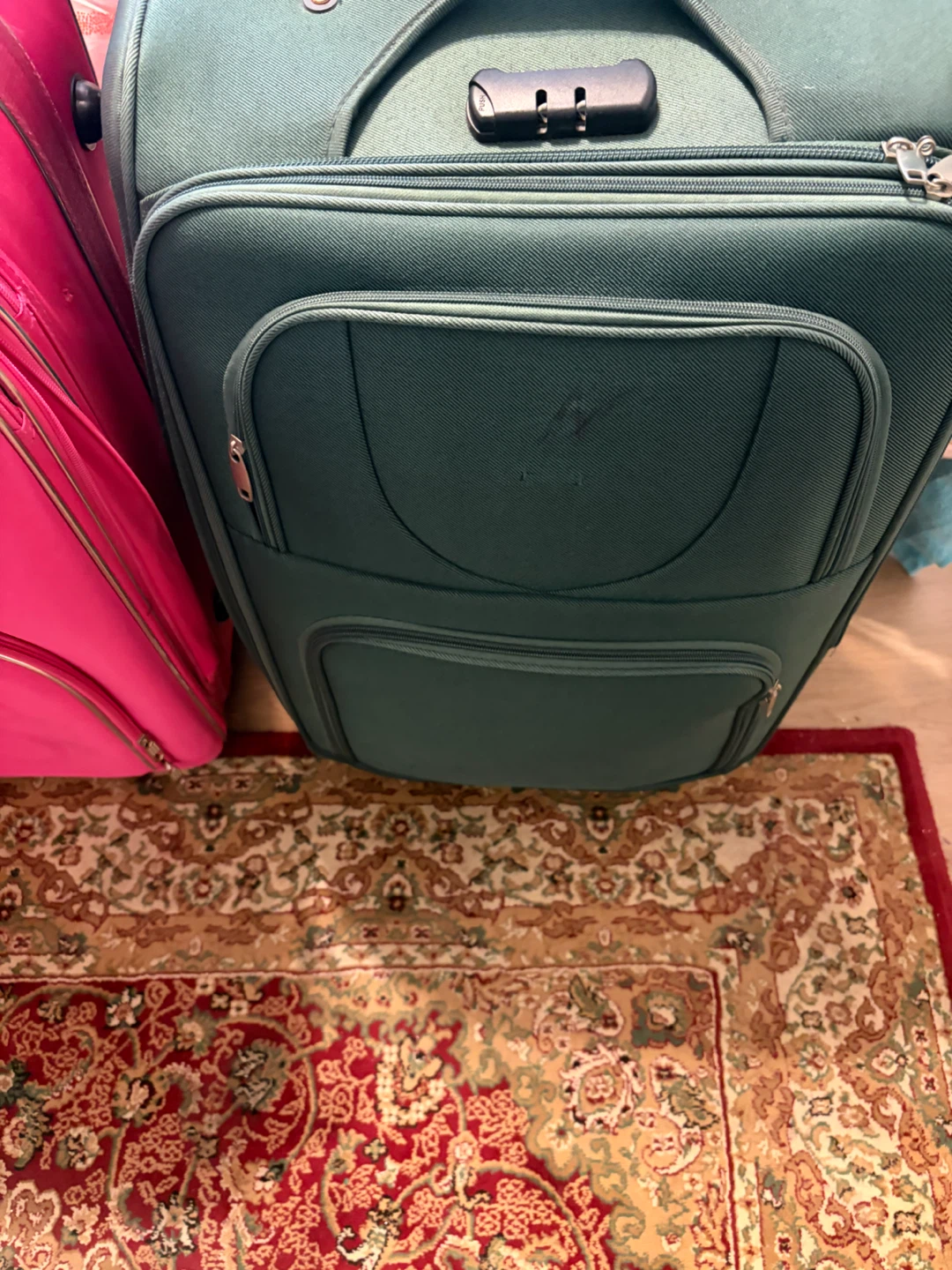 Green Rolling Luggage - photo 2