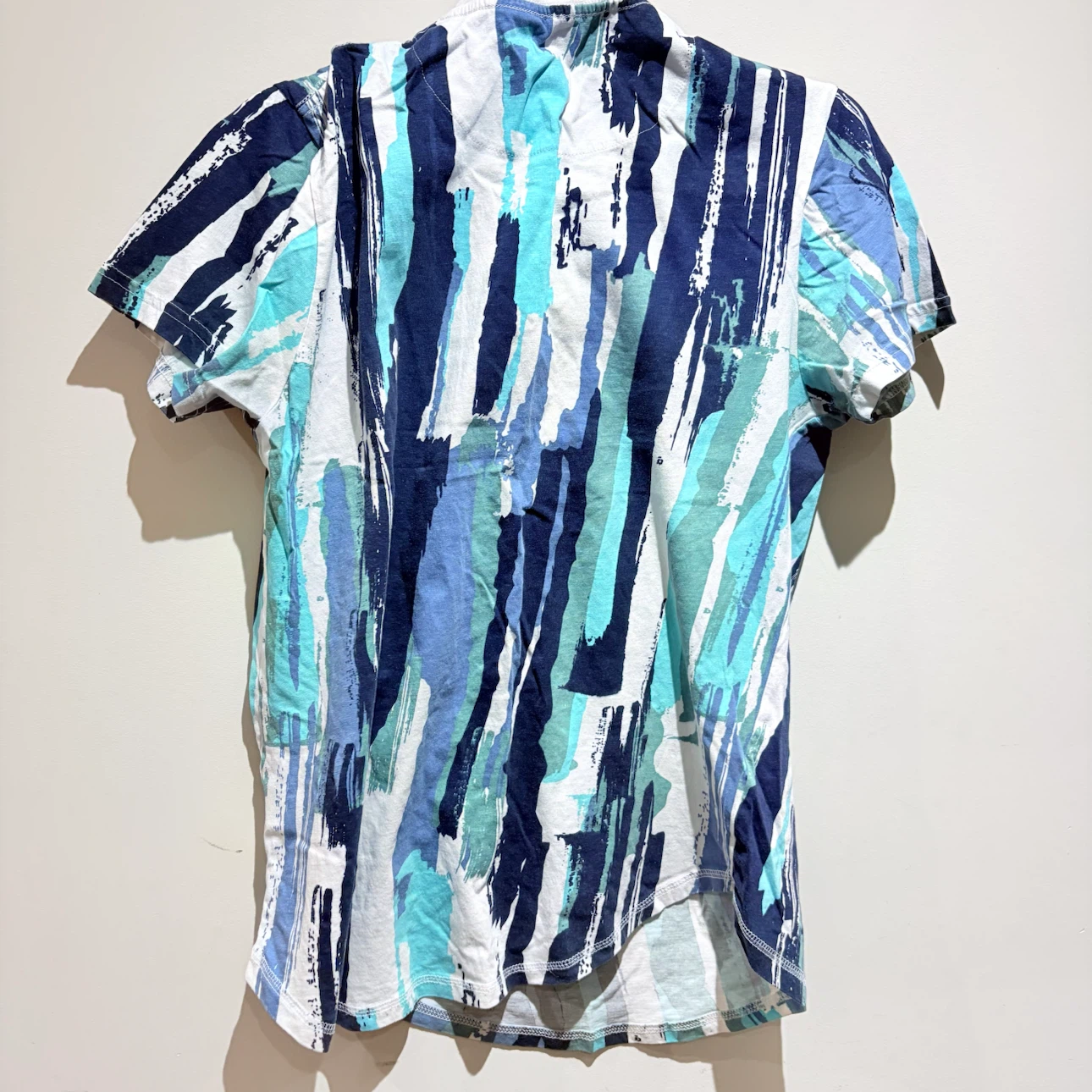 Urban Heritage blue abstract print t-shirt - photo 3