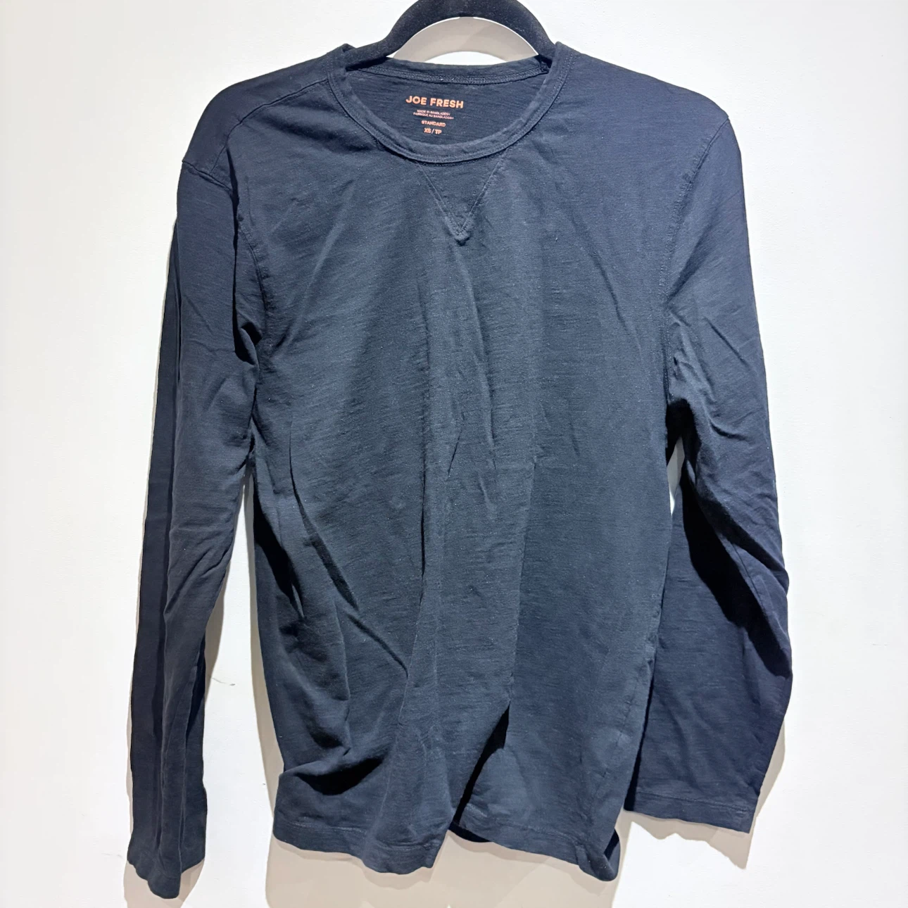 Joe Fresh Long Sleeve Crew Neck Shirt