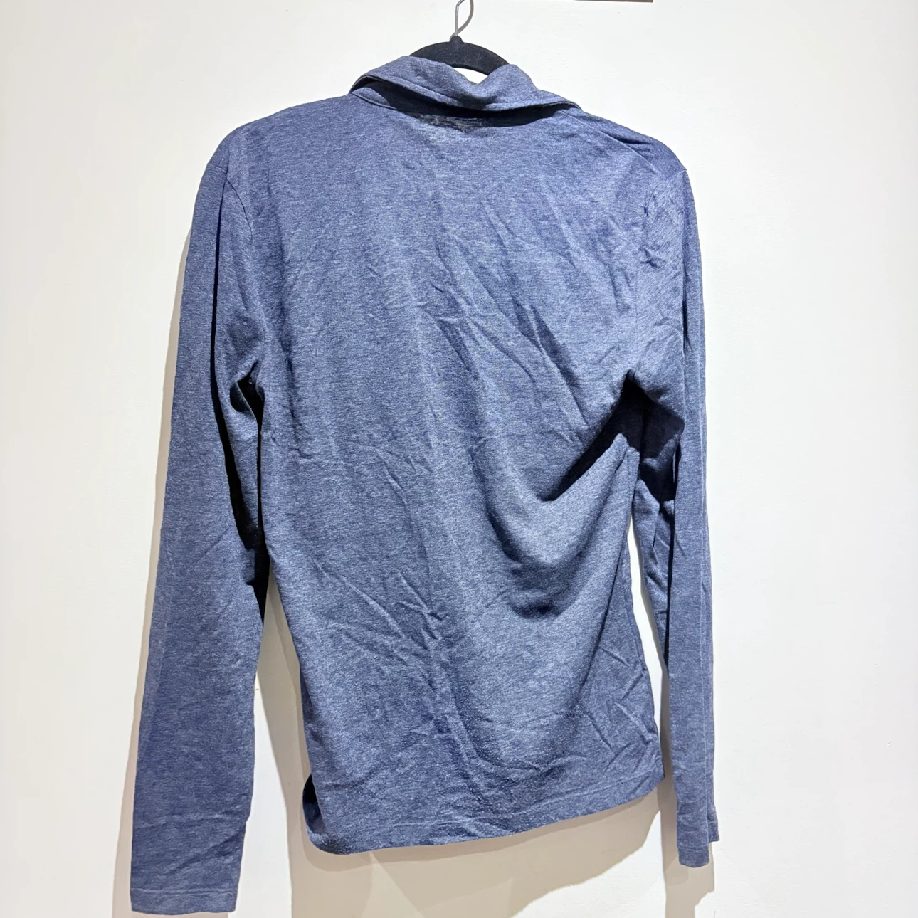 Joe Fresh Blue Long-Sleeve Polo Shirt XS - photo 2