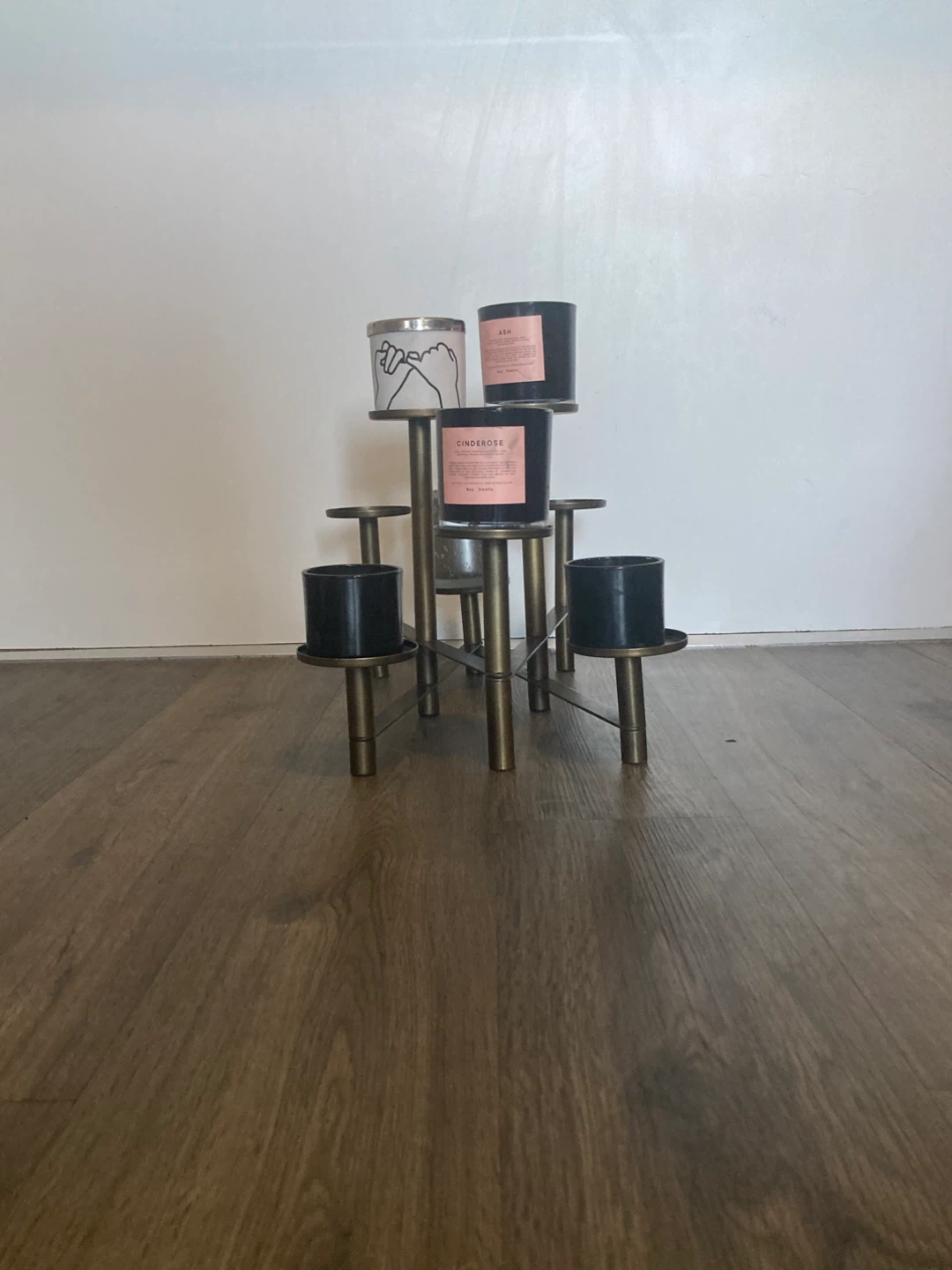Metal Candle Holder Stand Candelabra