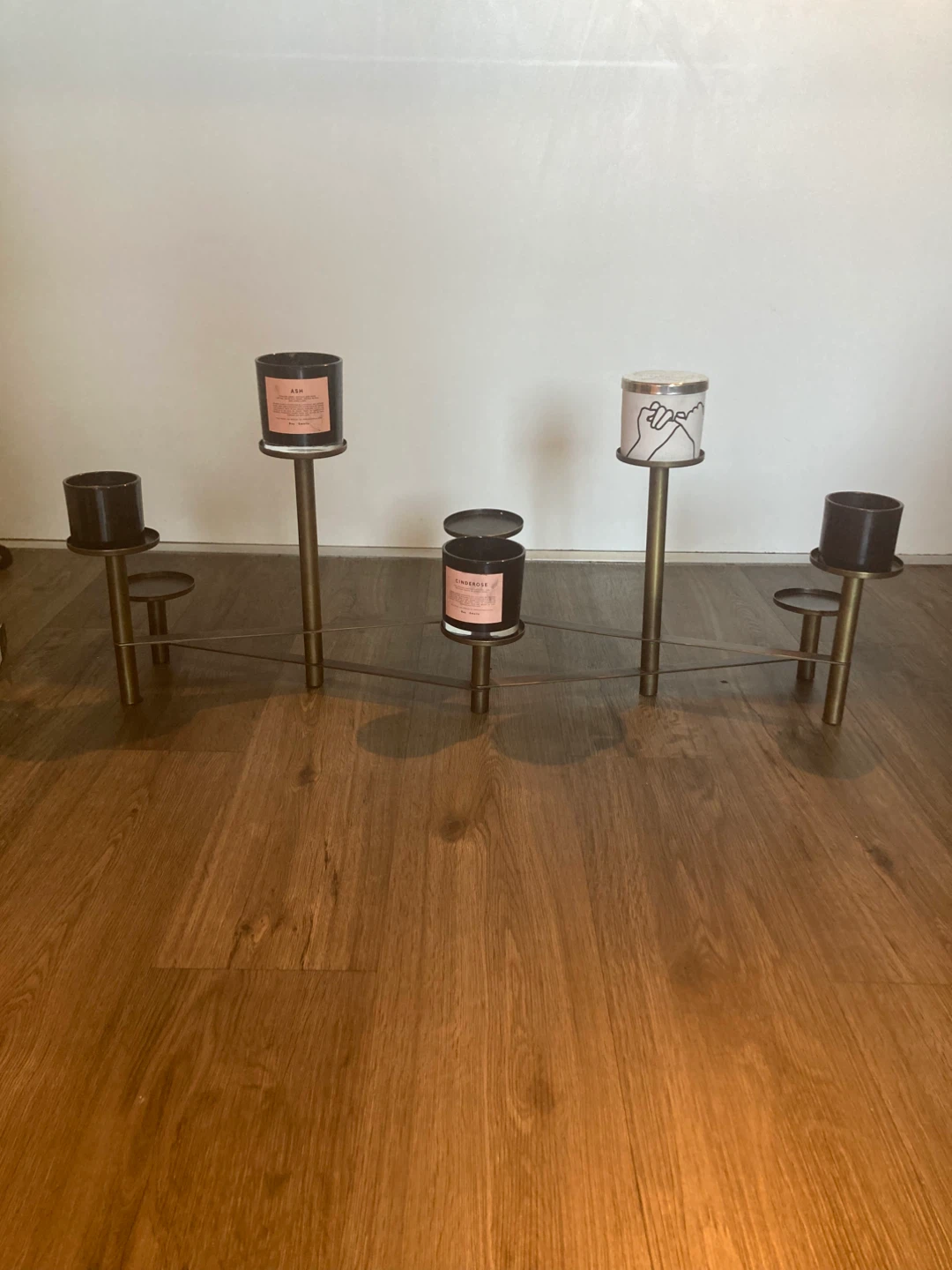 Metal Candle Holder Stand Candelabra - photo 2