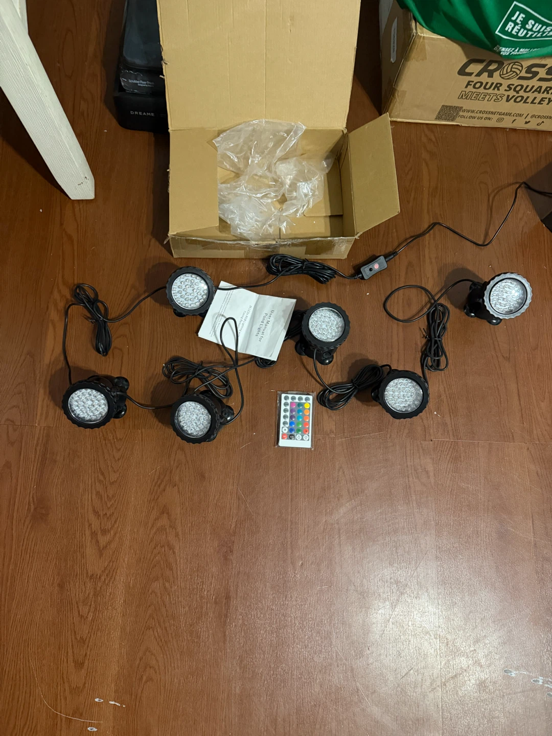 SHOYO Submersible RGB Pond Lights, 6 Pack - photo 3