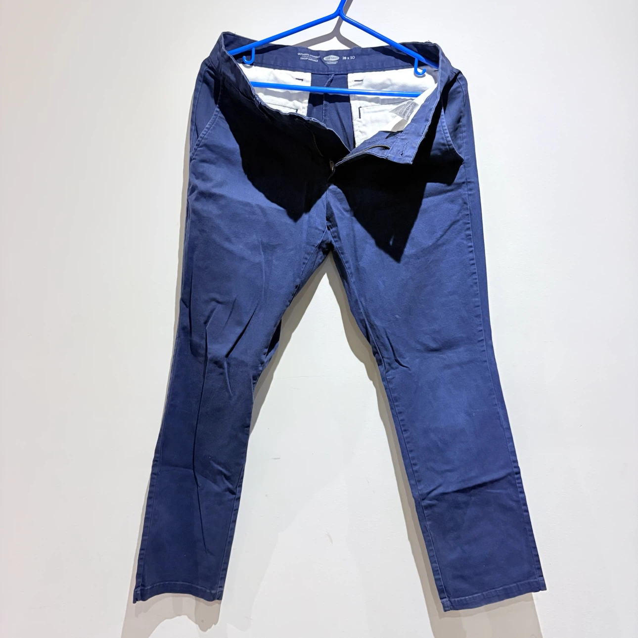 Old Navy Ultimate Straight Pants Blue 28x30