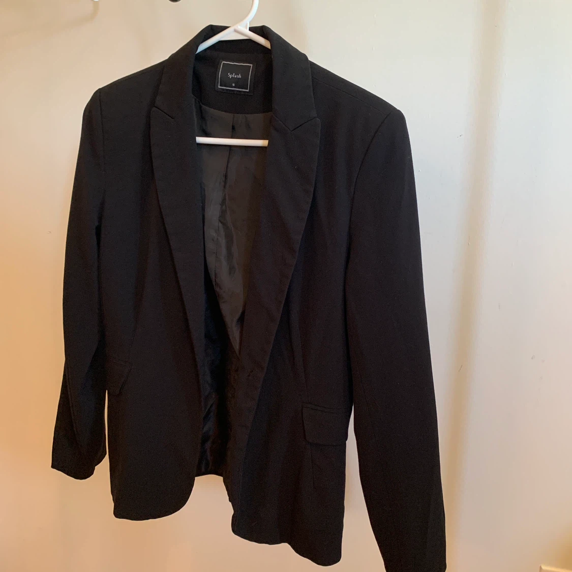 Splash Black Blazer