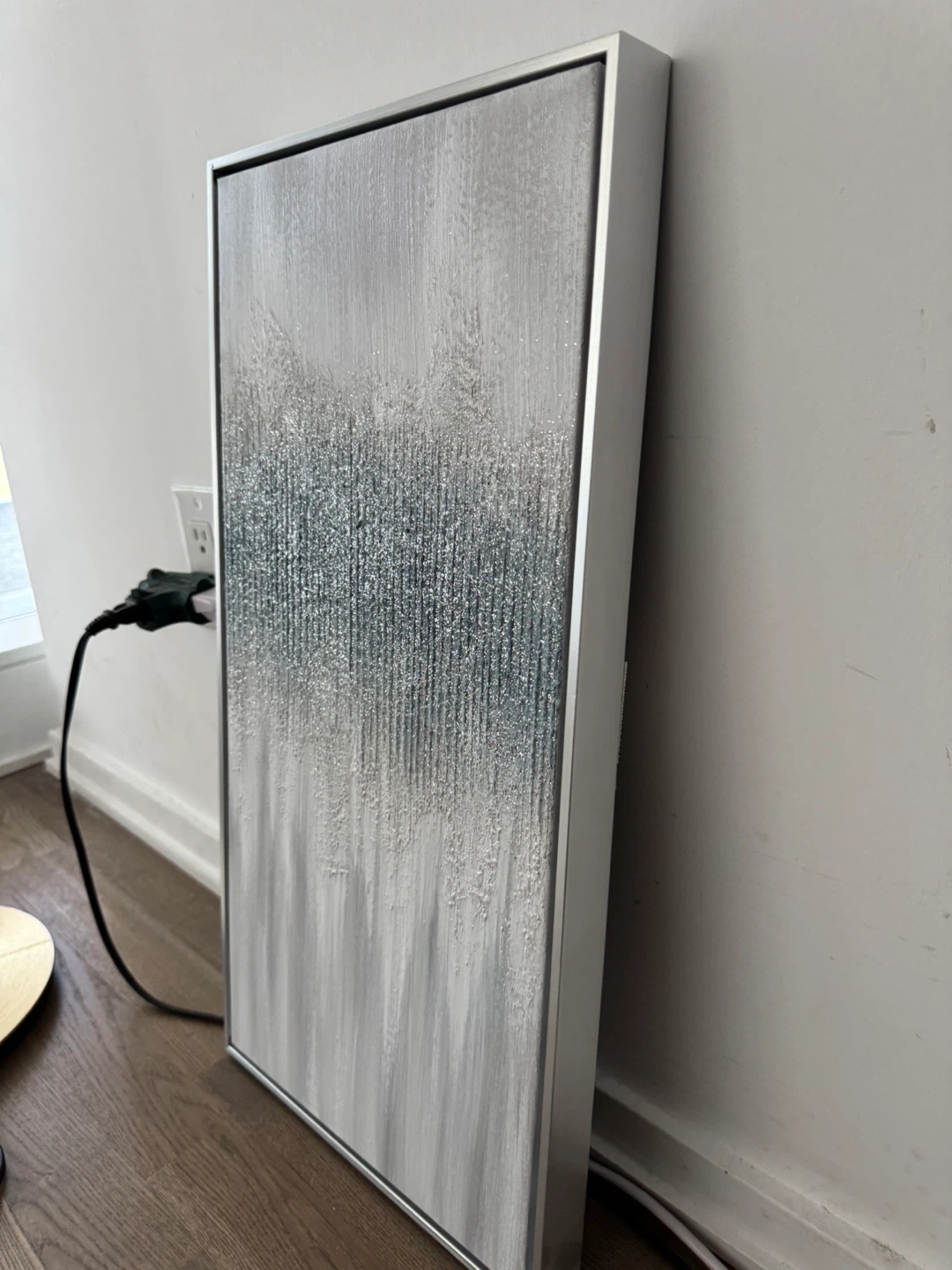 Italian Silver Blue. abstract wall art - photo 3