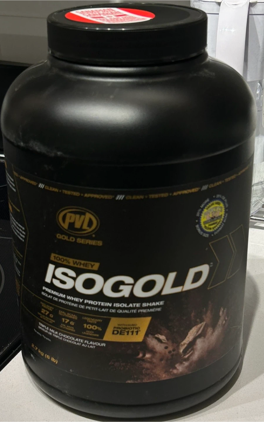 PVL ISOGOLD Triple Milk Chocolate Whey Protein Powder 2.27kg - photo 3