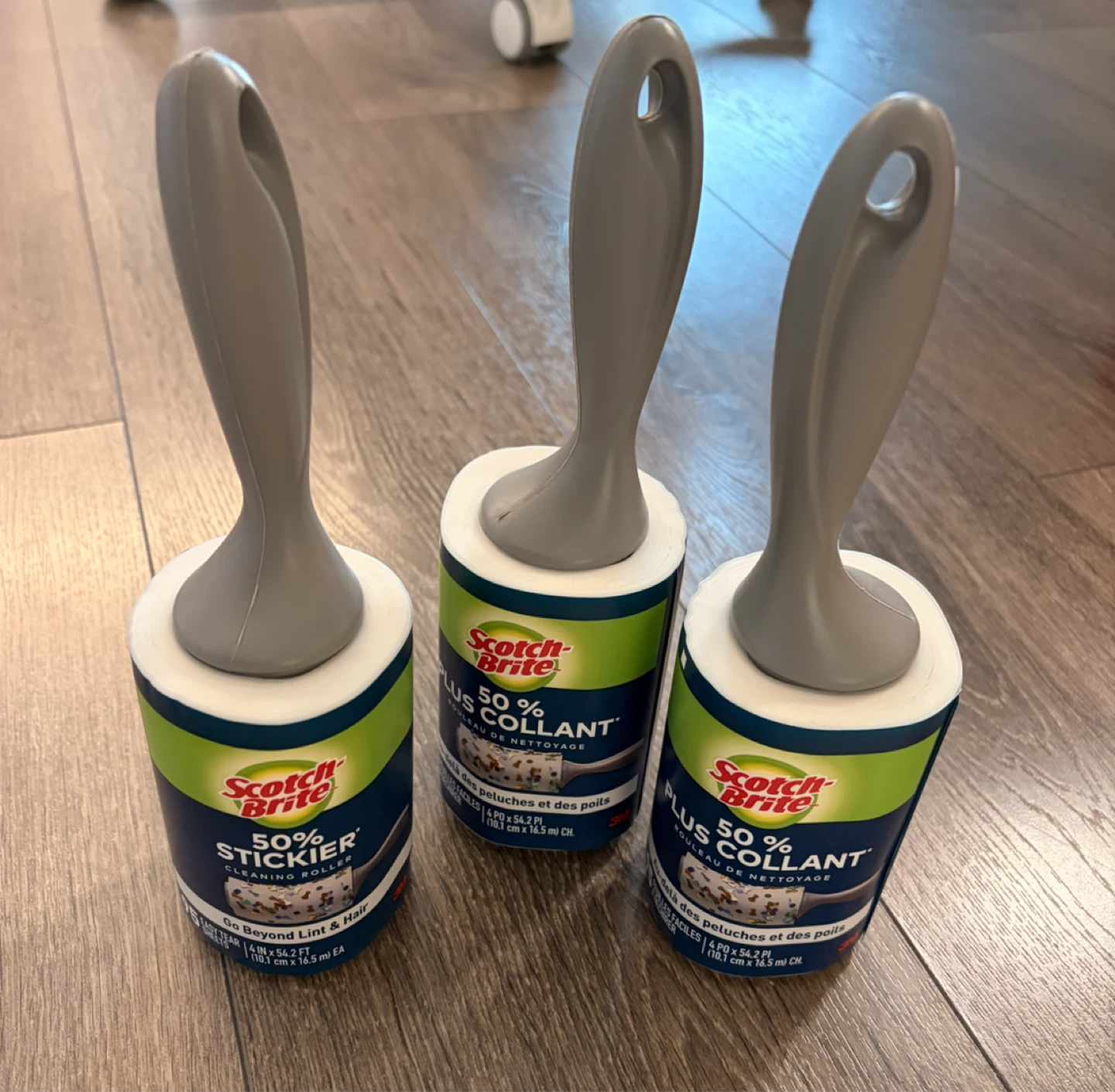 3 Scotch-Brite 50% Stickier Lint Rollers - photo 2