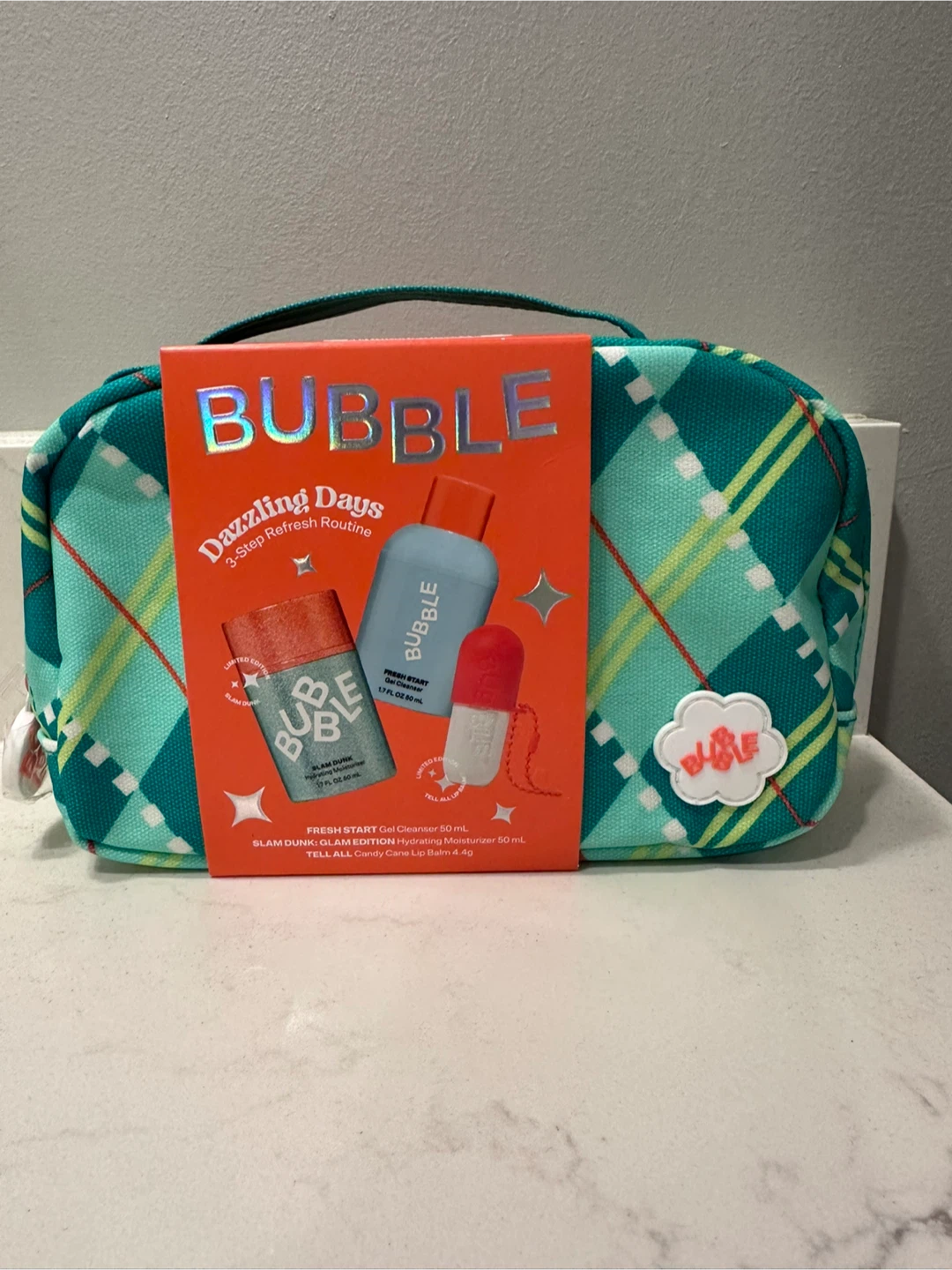 Bubble Dazzling Days 3-Step Refresh Routine Skincare Set