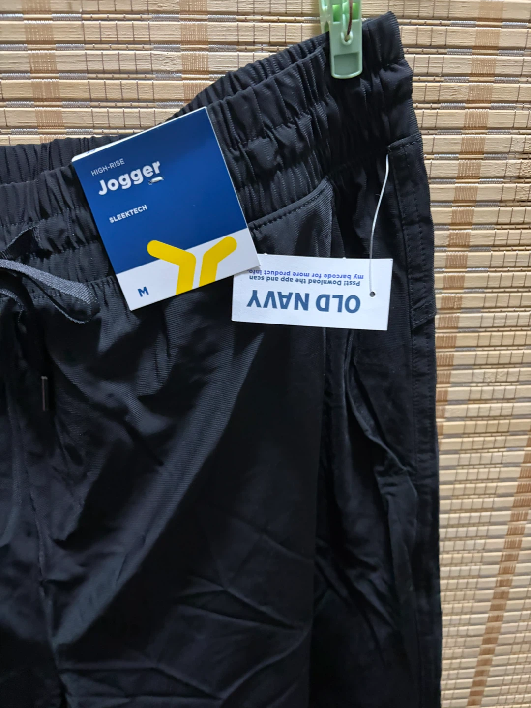 Old Navy High-Rise SleekTech Joggers Black - photo 4