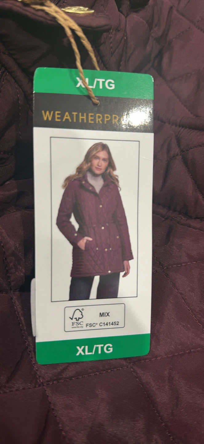 Weatherproof Quilted Jacket Burgundy XL/TG - photo 2