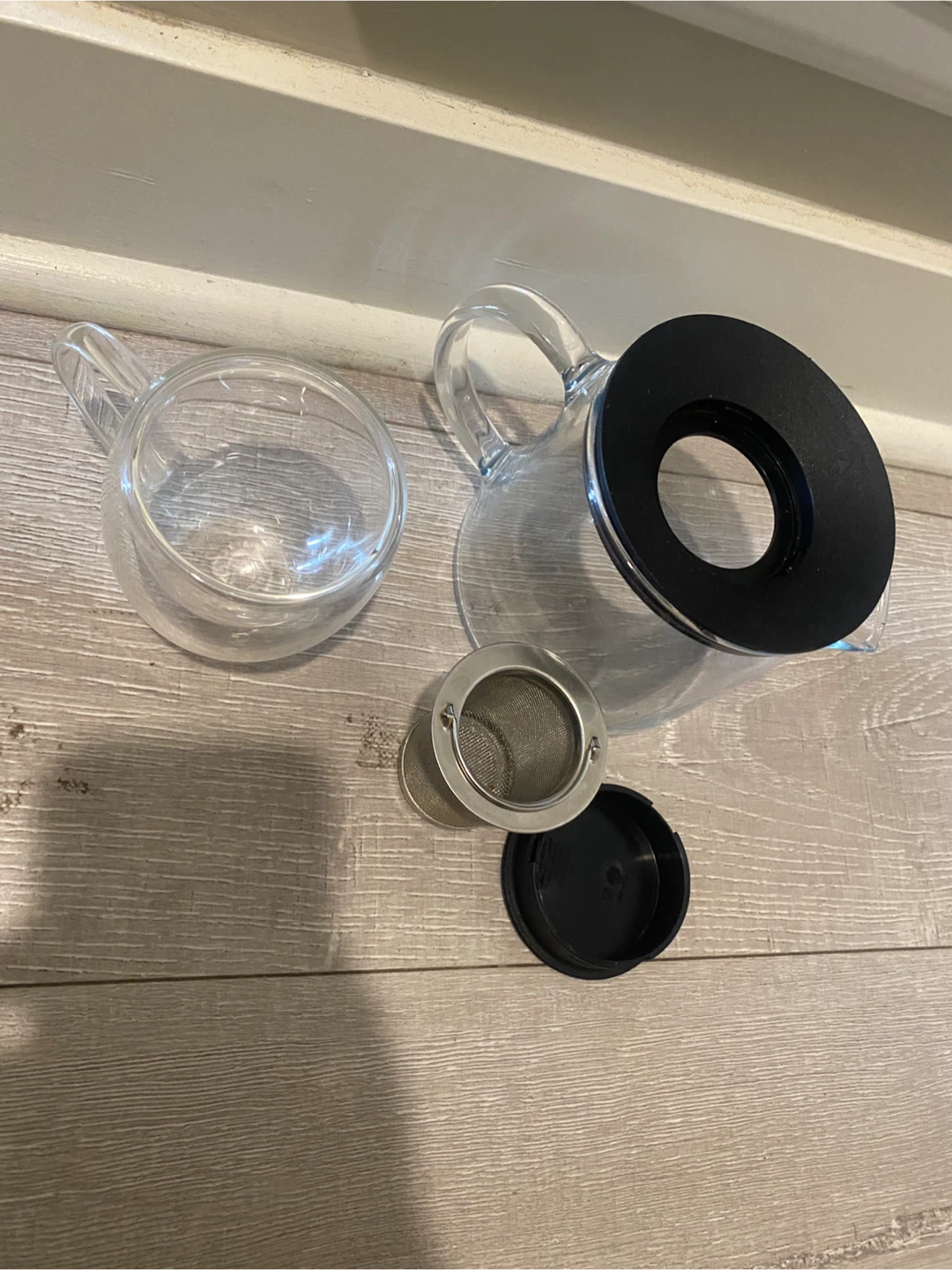 Glass Teapot and Double-Walled Mug Set - photo 4