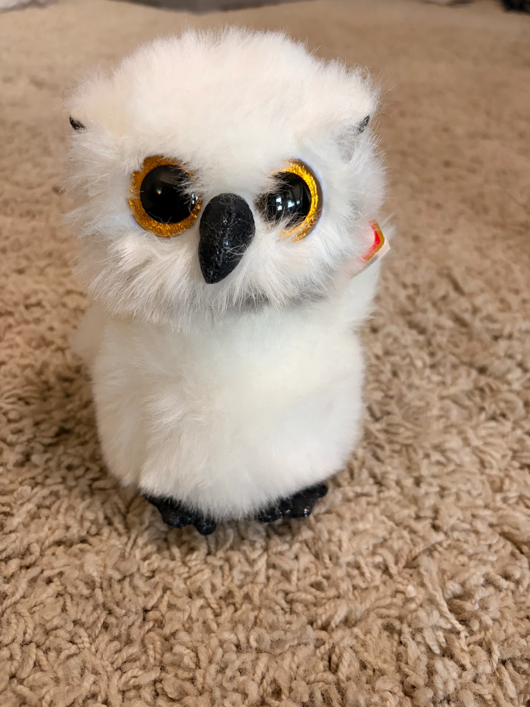 Ty Beanie Boos Austin the Owl Plush
