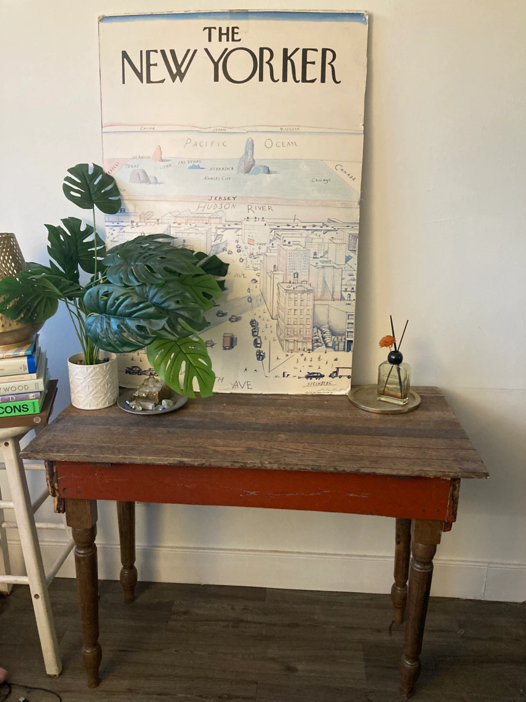Rustic Wood Desk (SMASH ORIGINAL,DUNDASWEST)