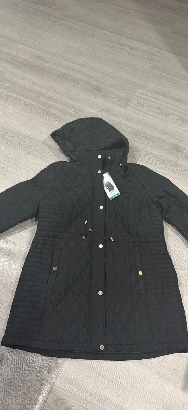 Weatherproof black Quilted Hooded women’s Jacket XL - photo 4