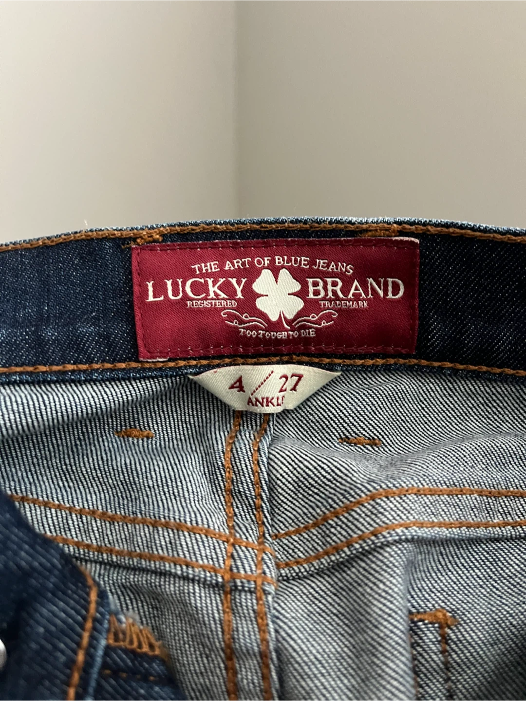 Lucky Brand Ankle Jeans Size 4/27 - photo 2