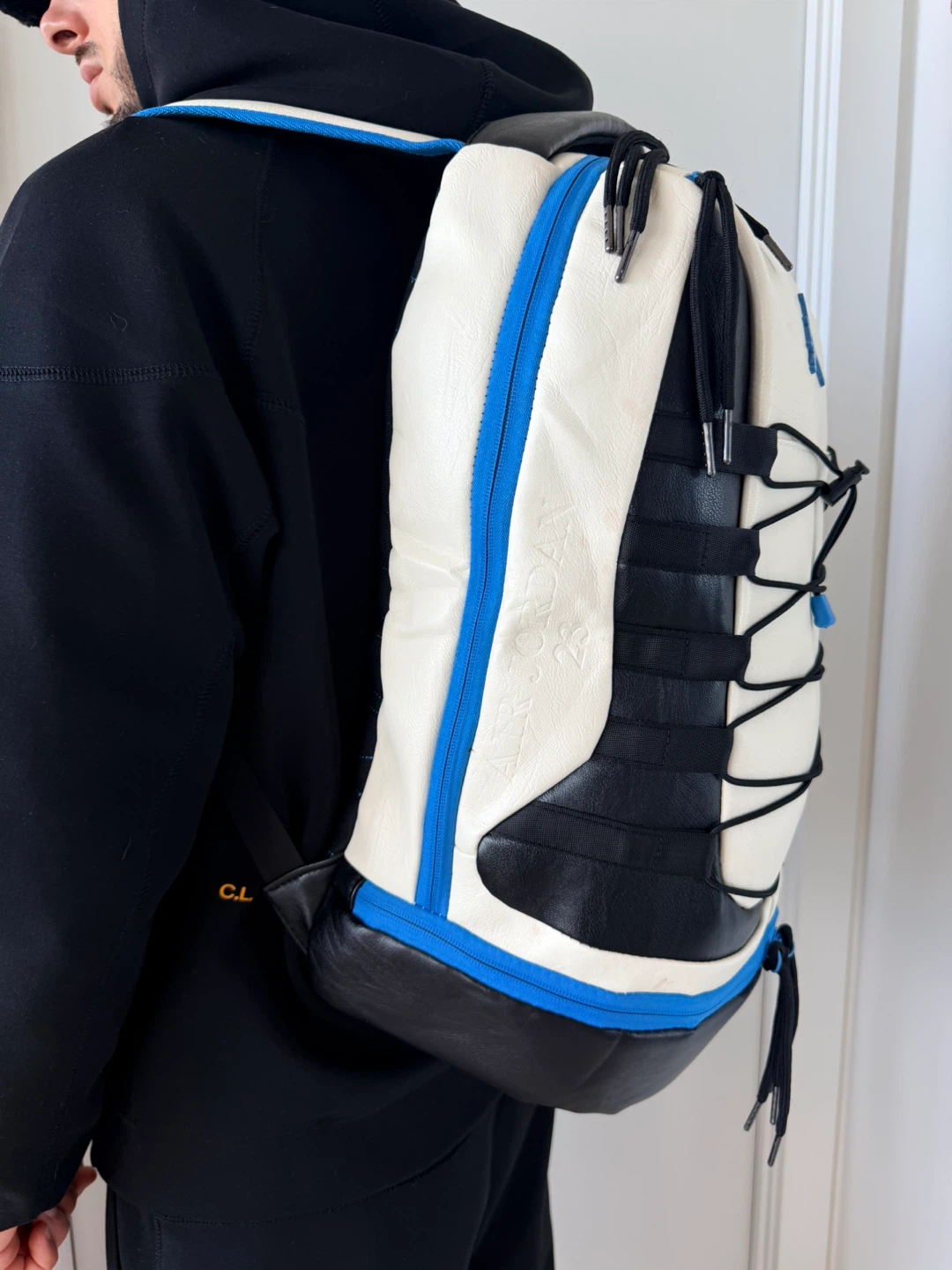 Air Jordan Backpack White/Black/Blue - photo 2