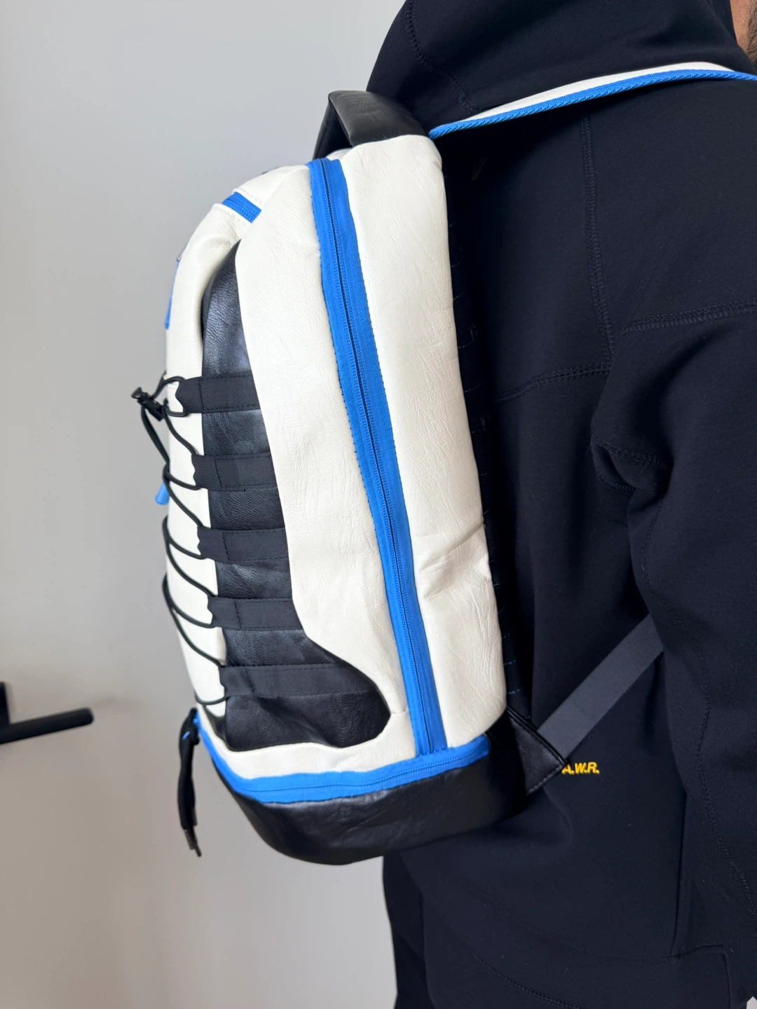 Air Jordan Backpack White/Black/Blue - photo 3