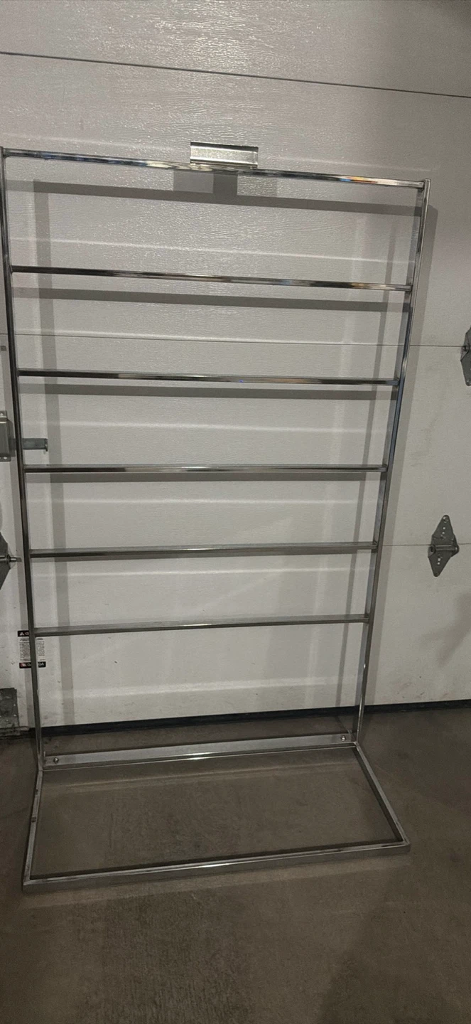 Chrome metal Display Rack - photo 2