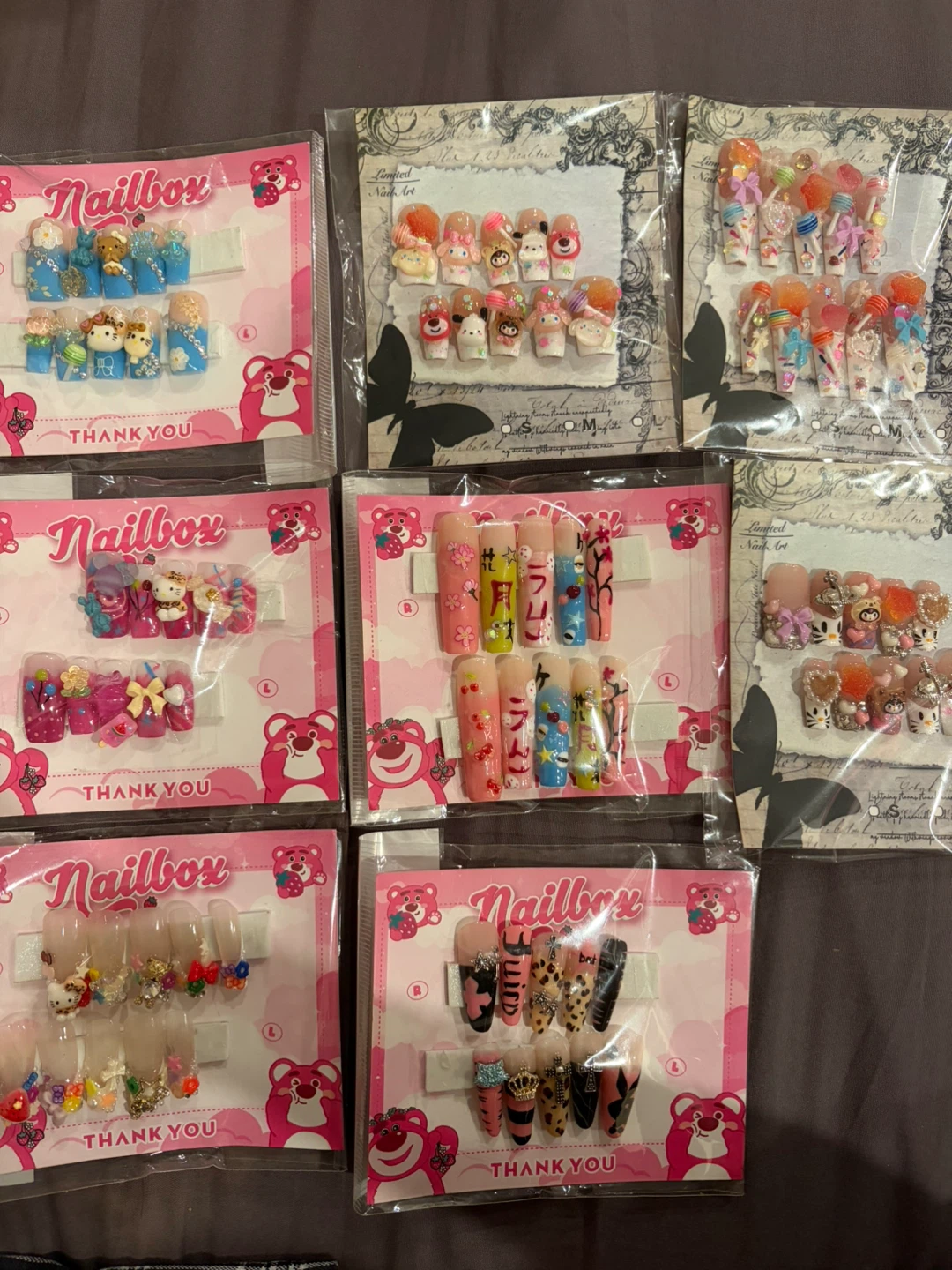 handmade cute press on nails