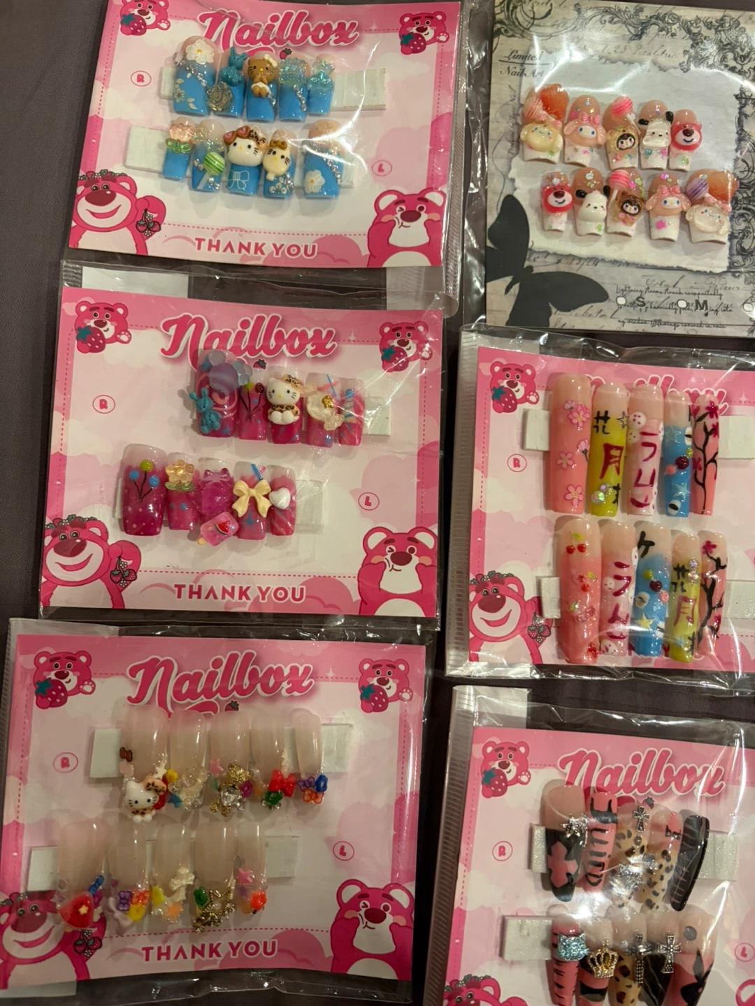 handmade cute press on nails - photo 2