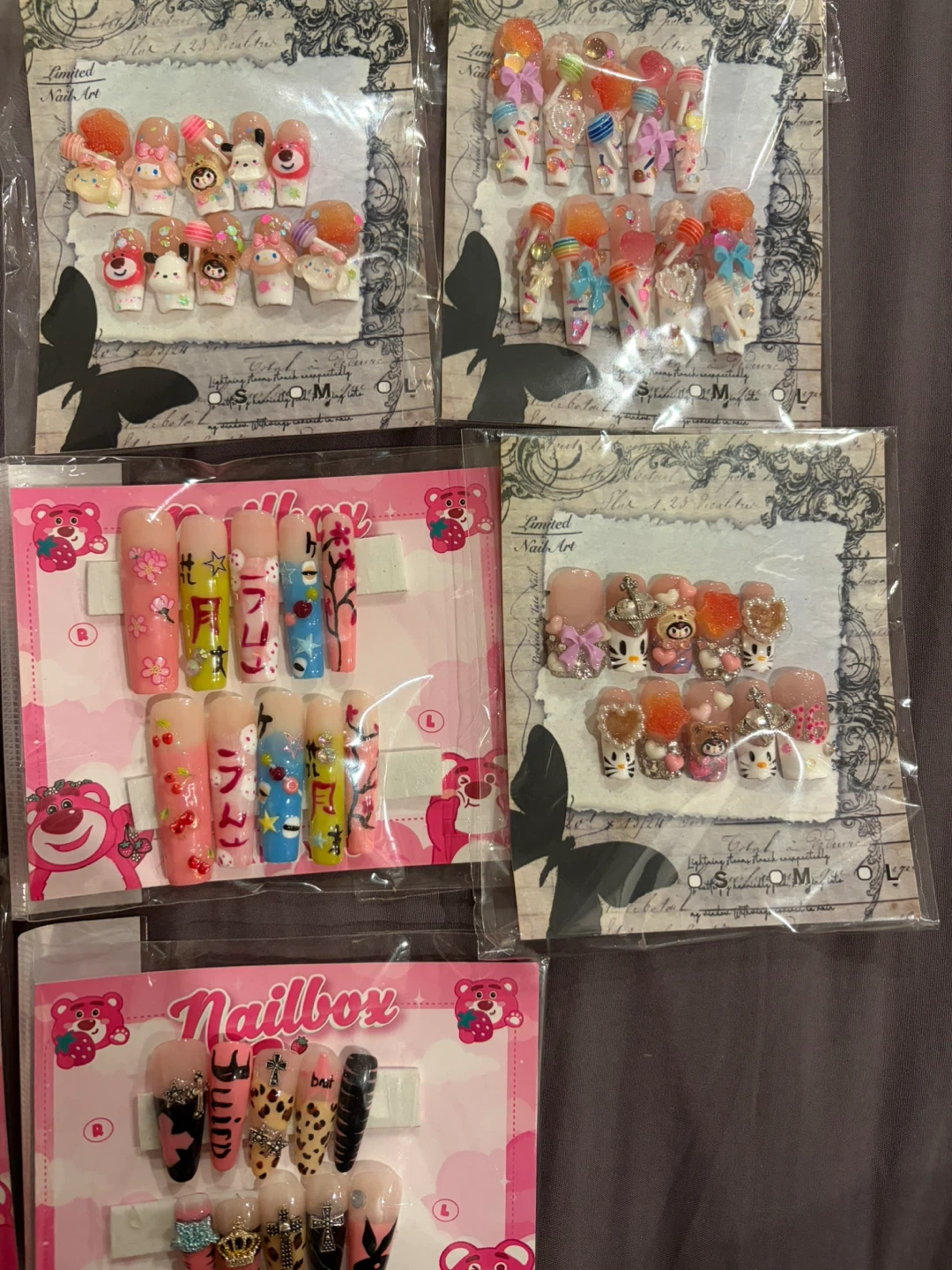 handmade cute press on nails - photo 3