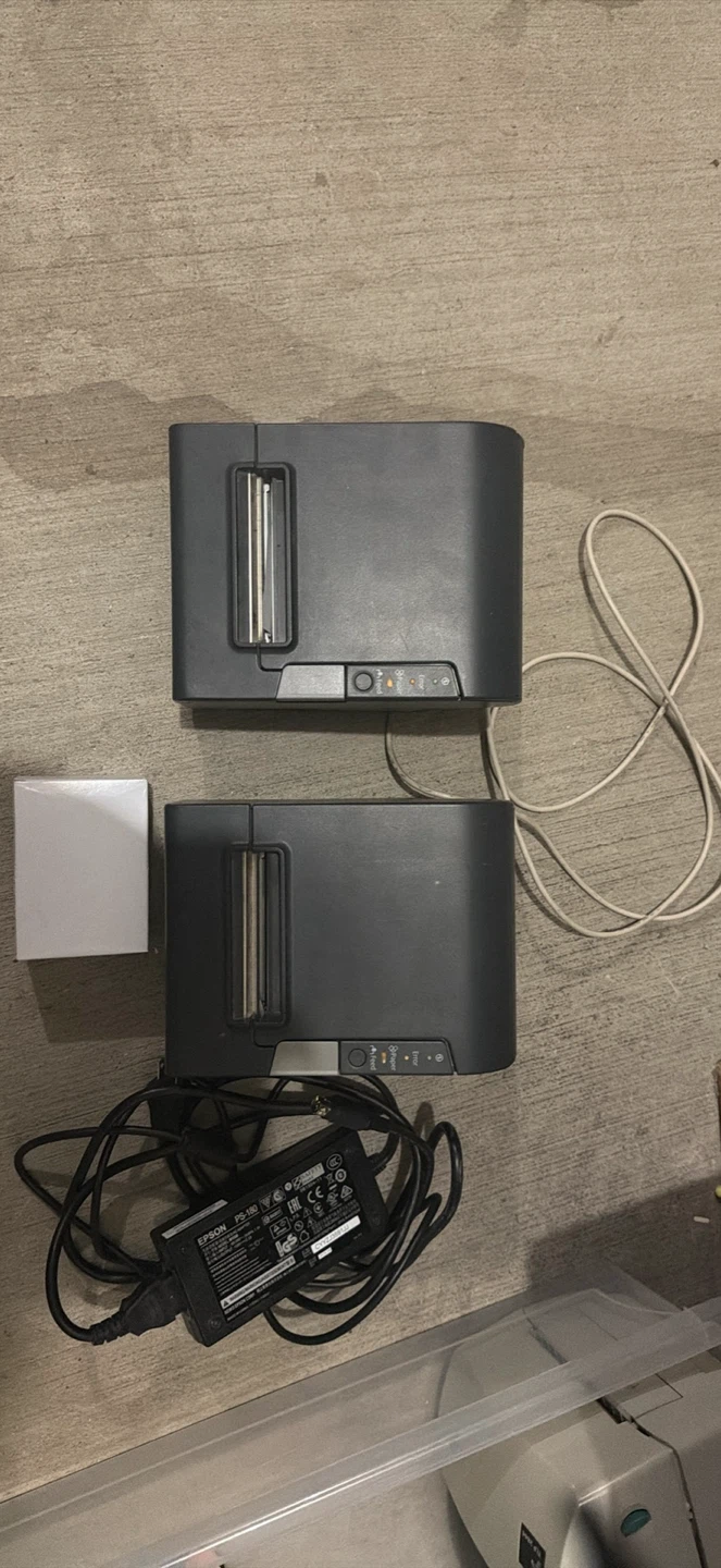 Two Epson POS Receipt Printers