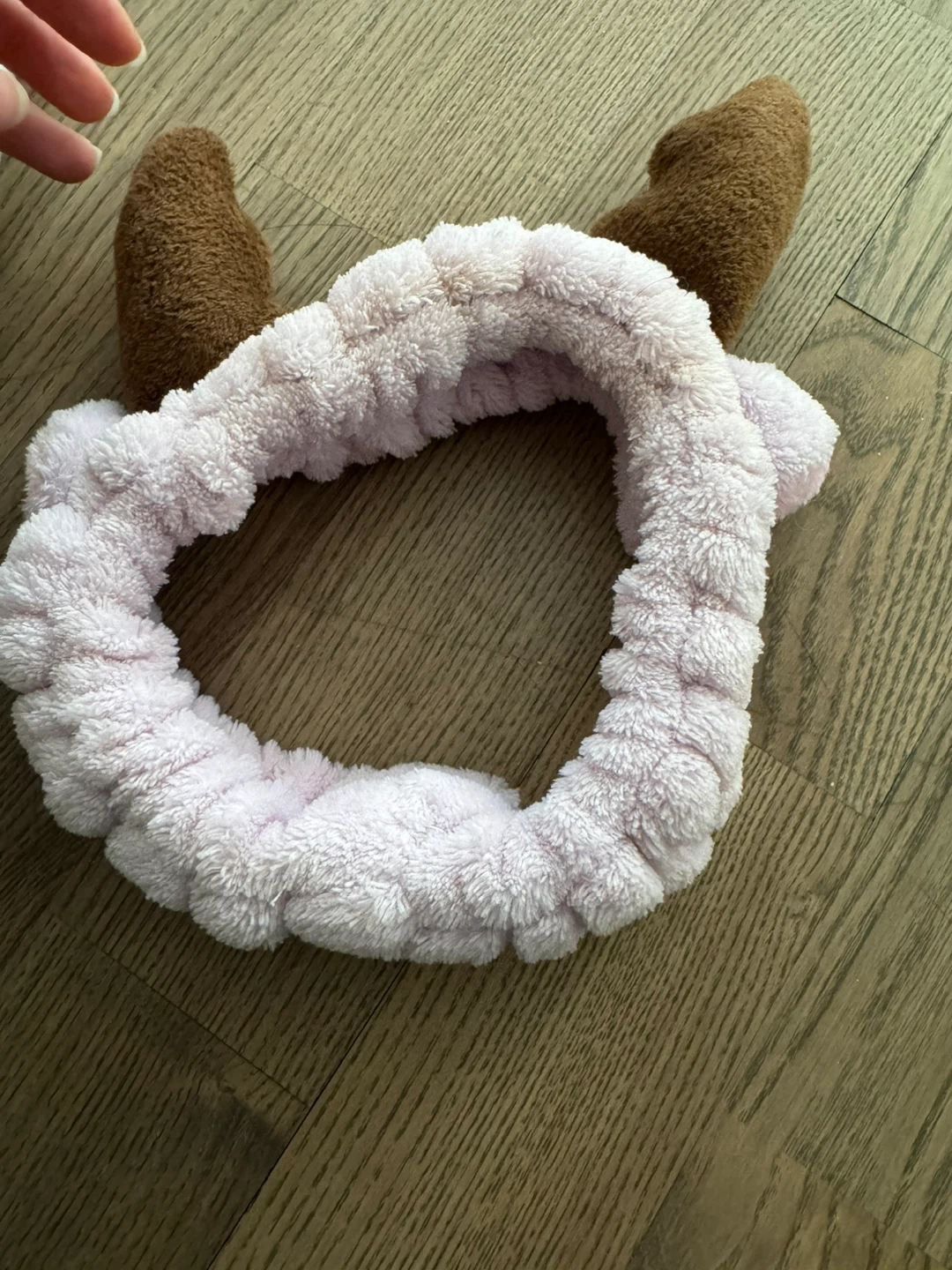 European Designer’s skincare headbands in purple deer - photo 3