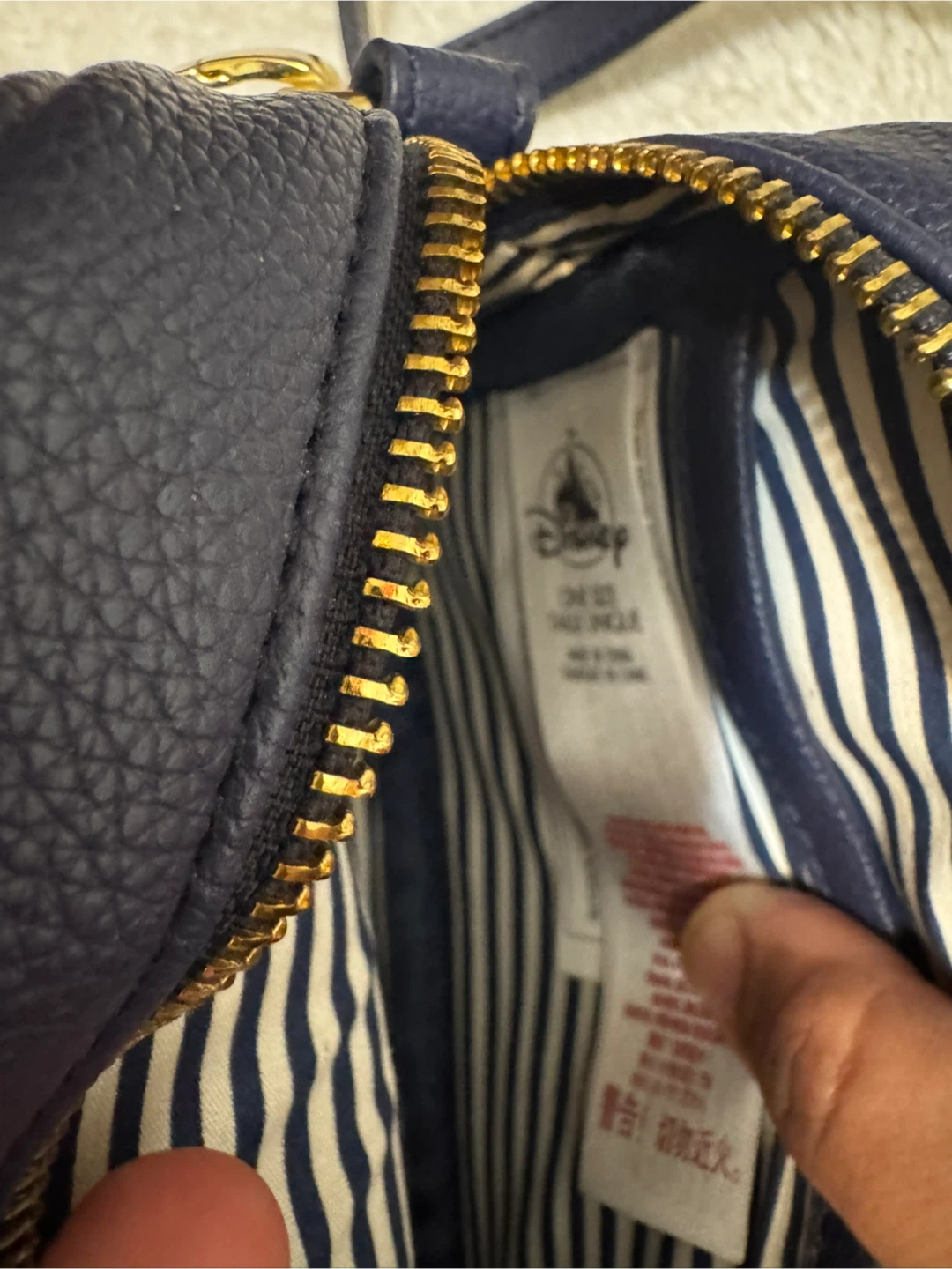 Disney Navy Blue Crossbody Bag - photo 4