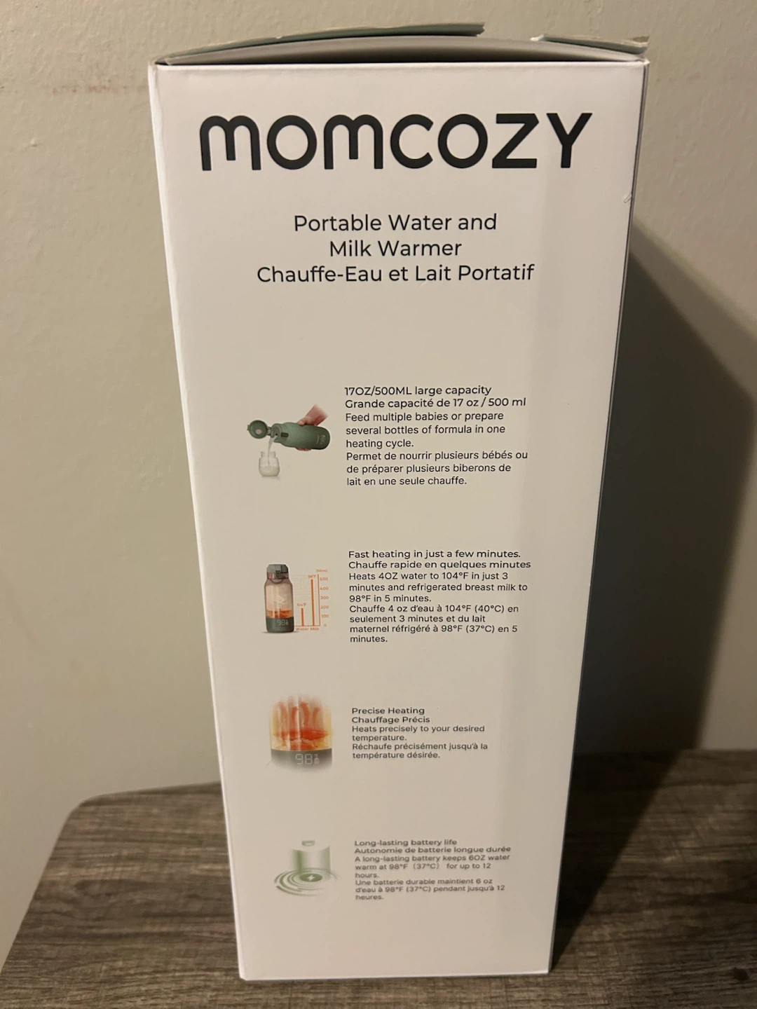 Momcozy MW05 Portable Water and Milk Warmer - photo 2