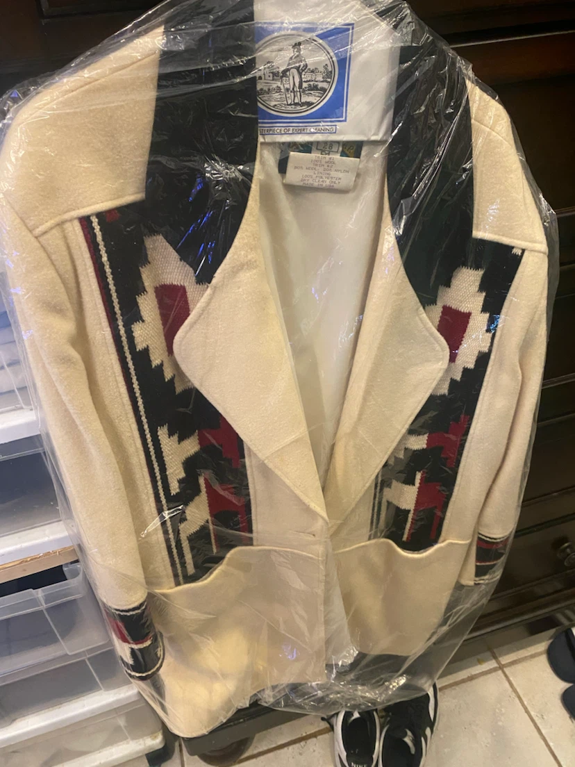 Vintage Southwestern Style Wool Jacket