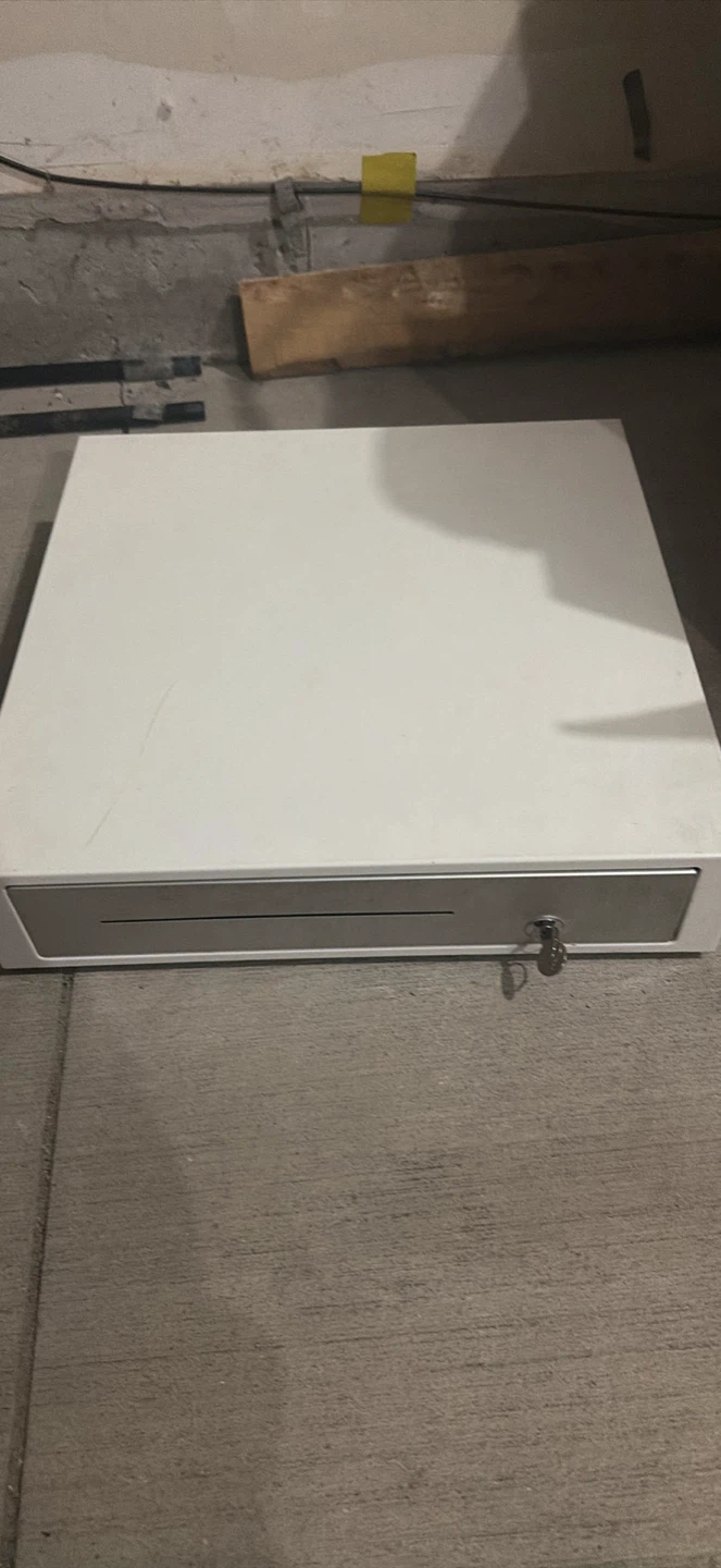 Clover White Cash Drawer