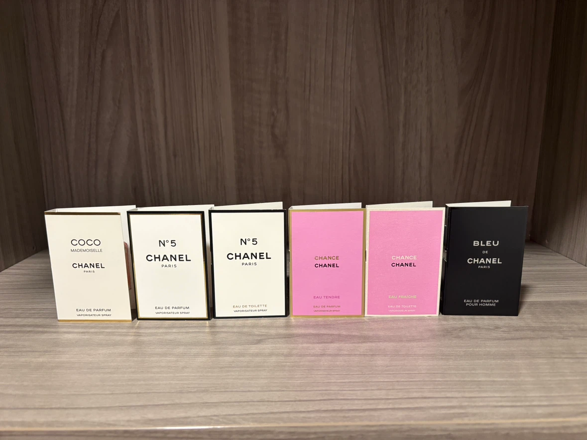 ✨ CHANEL Fragrance Discovery Set — 6 x 1.5ml
