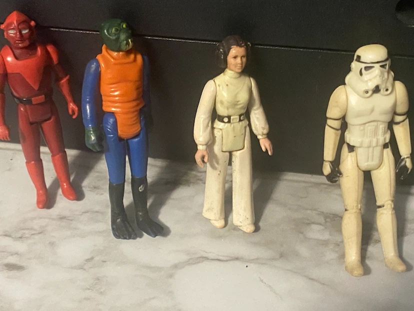 Vintage Star Wars Action Figure Set