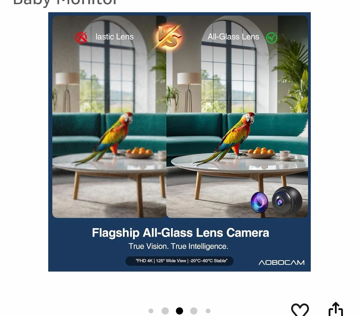 Aobocam AB-E1 4K AI Mini Camera - photo 3