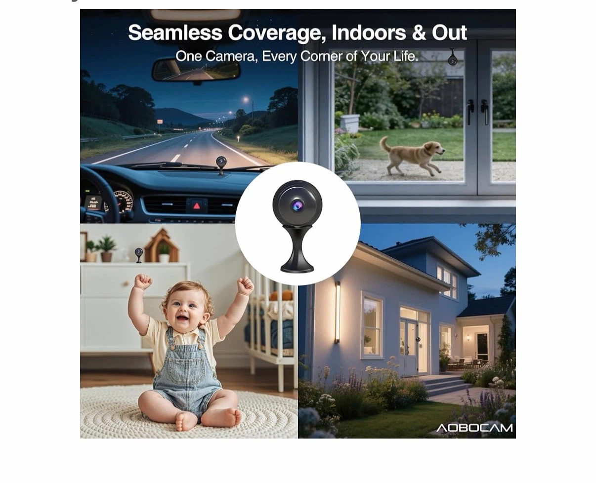 Aobocam AB-E1 4K AI Mini Camera - photo 5