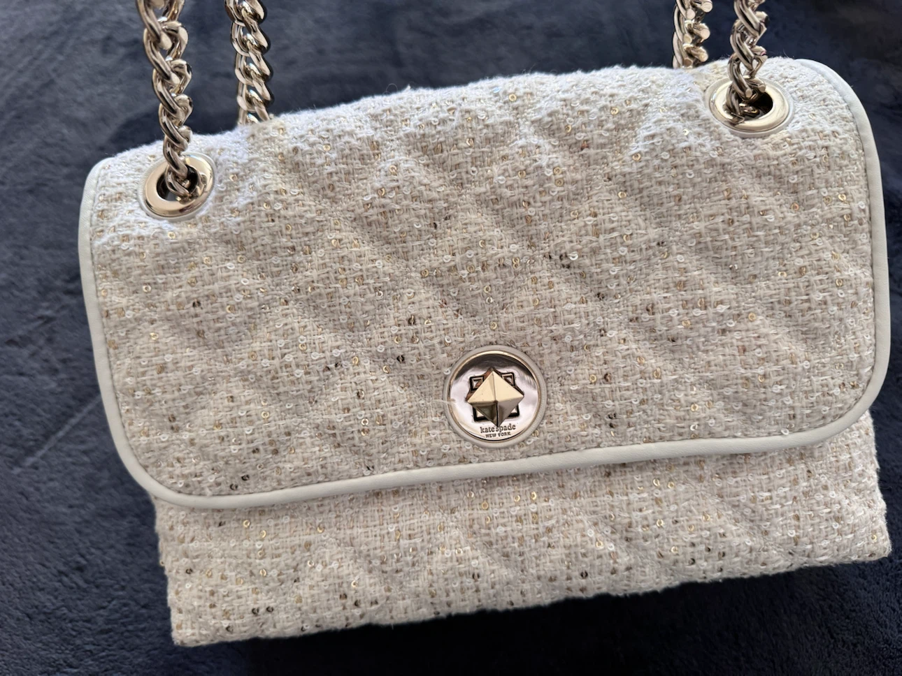 Kate Spade Tweed Shoulder Bag - photo 4