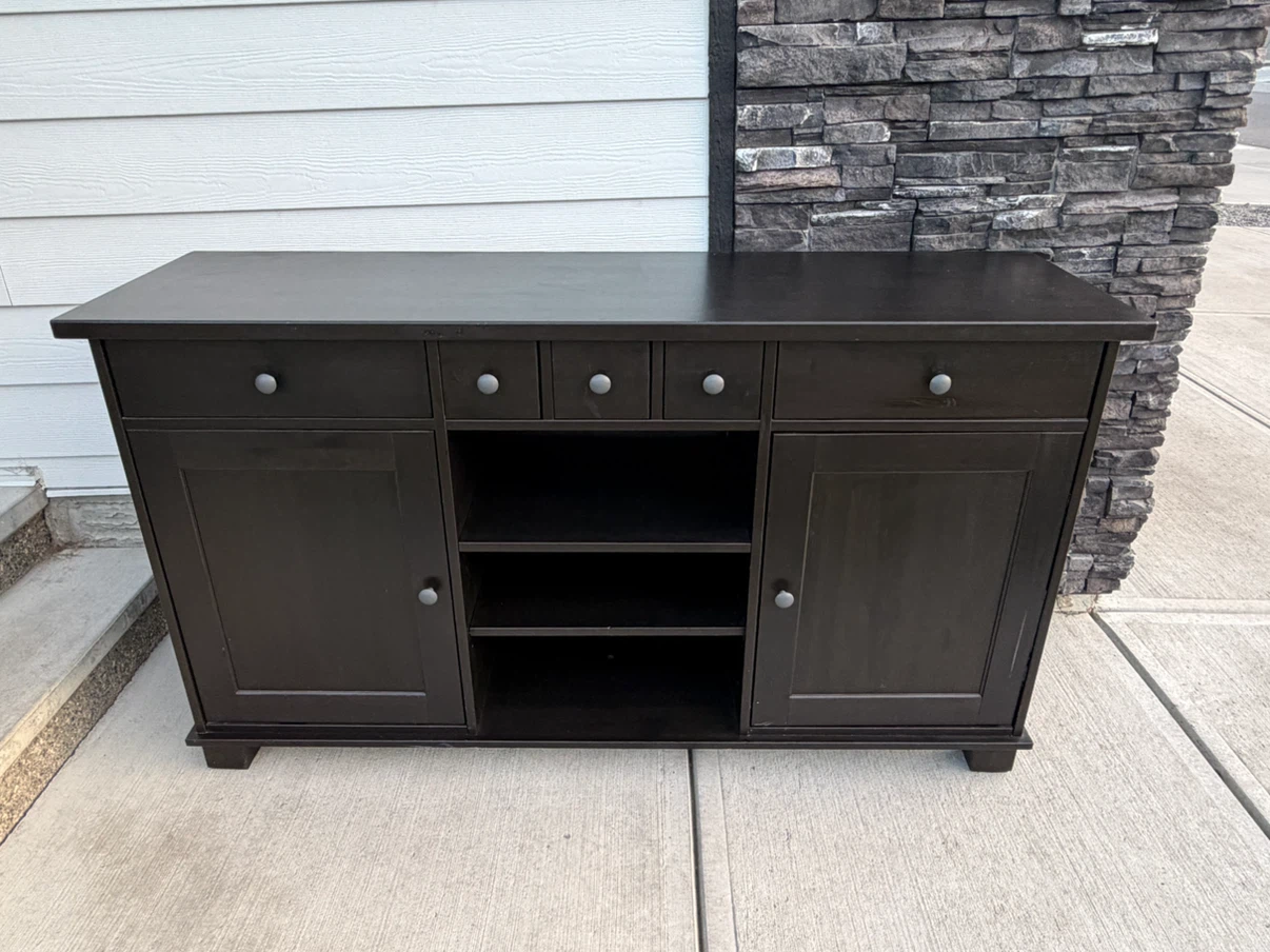 IKEA HEMNES wooden sideboard storage