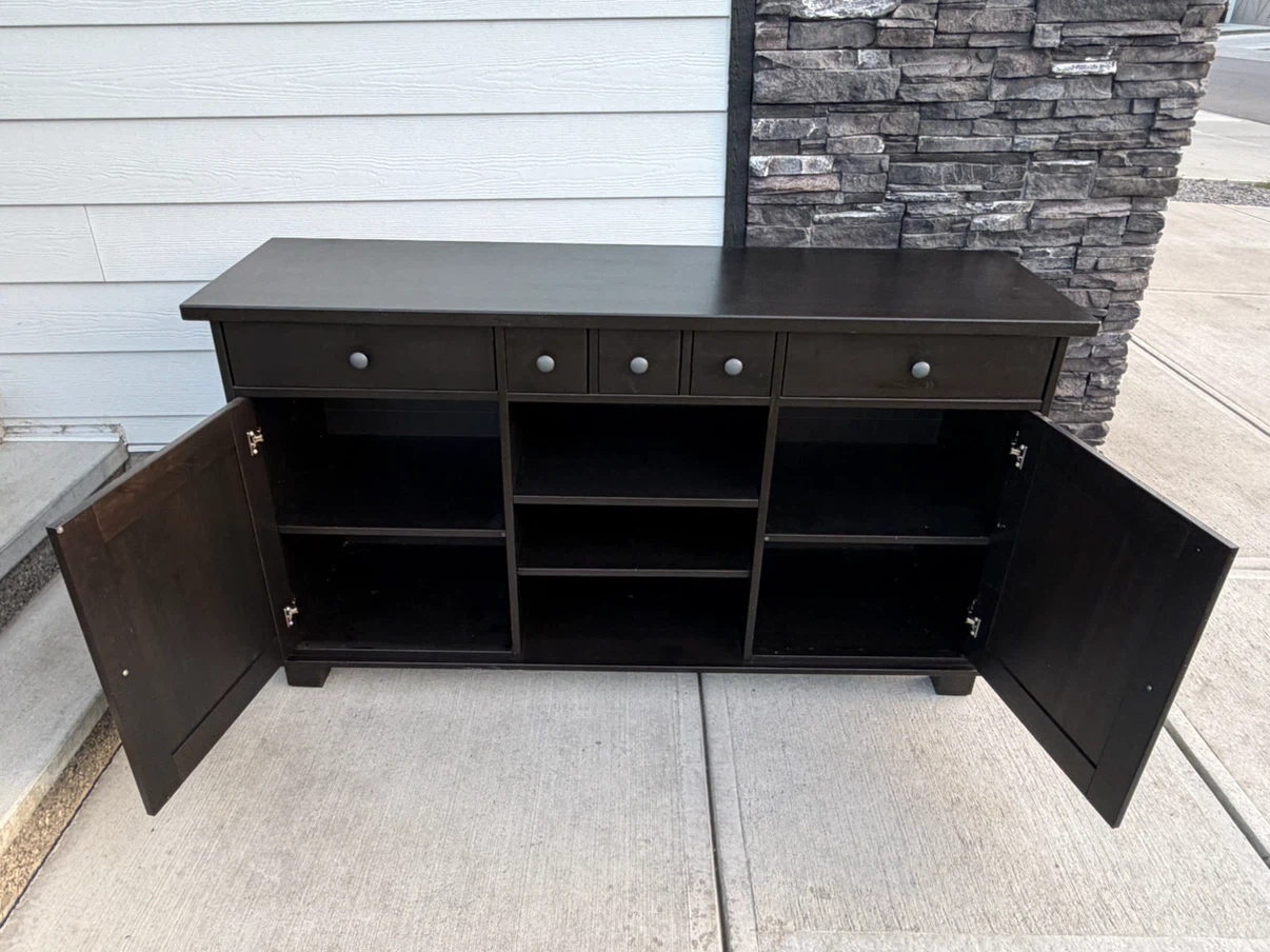 IKEA HEMNES wooden sideboard storage - photo 3