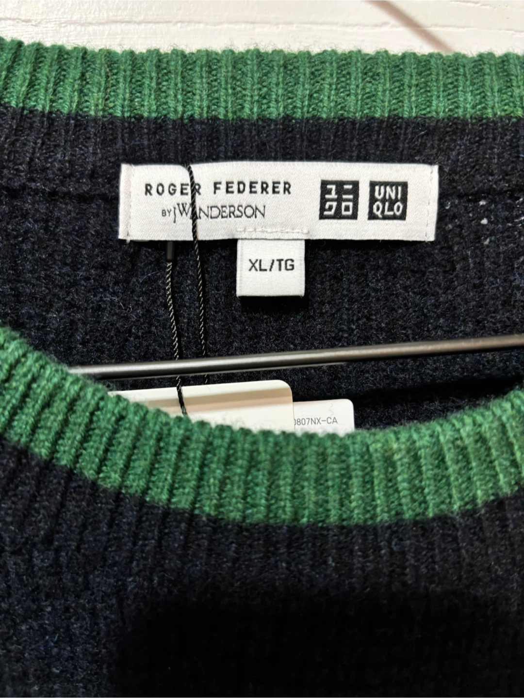 Roger Federer by JW Anderson Uniqlo Sweater XL - photo 2