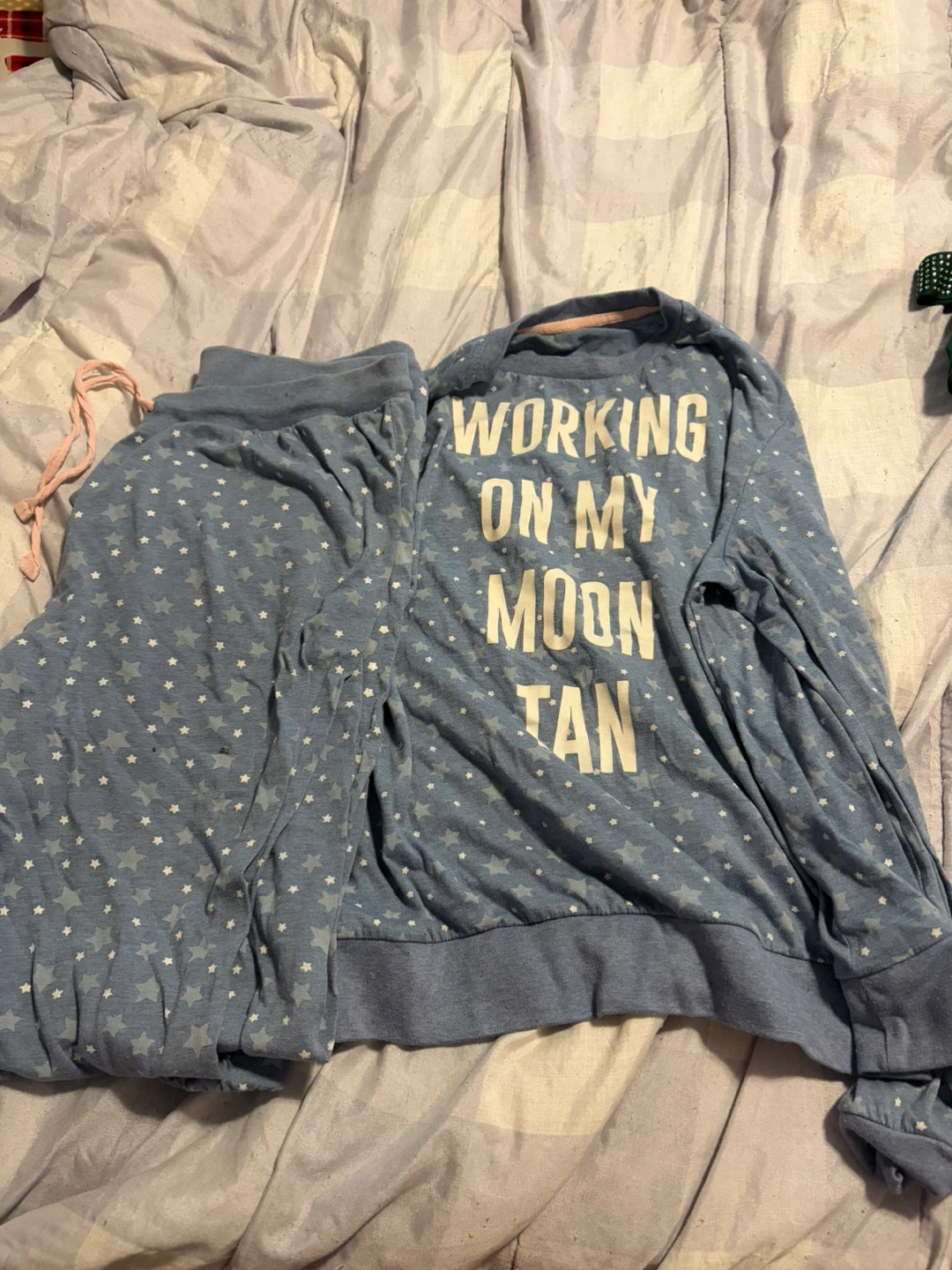 MYSTYLE Blue Pajama Set