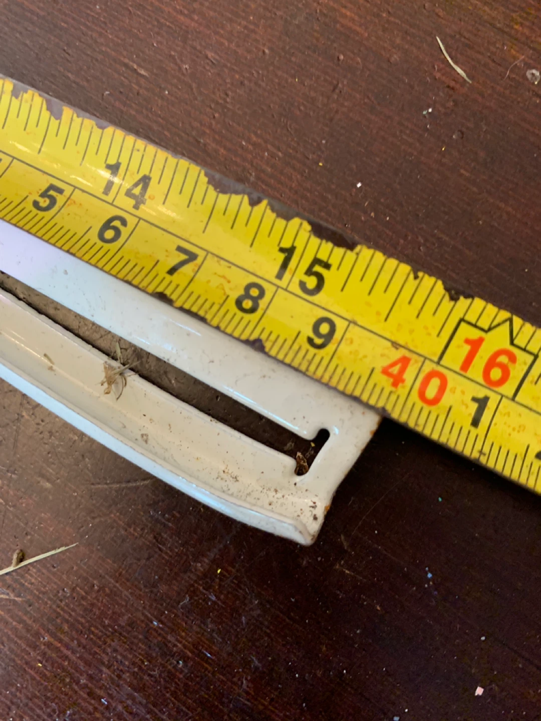 Set of 4 White Metal Drawer Slides. - photo 2