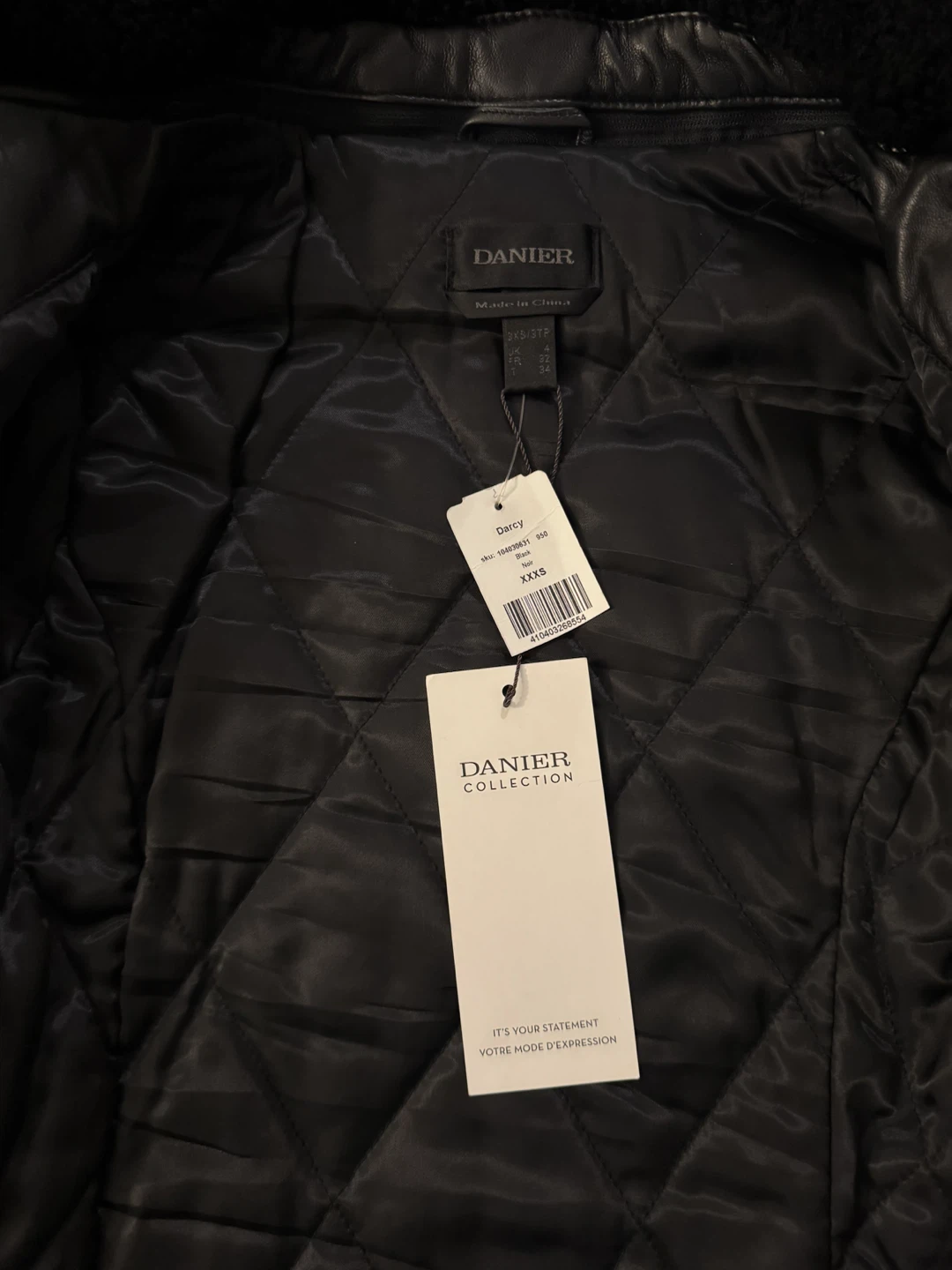 Danier Darcy Leather Jacket - Black - photo 3