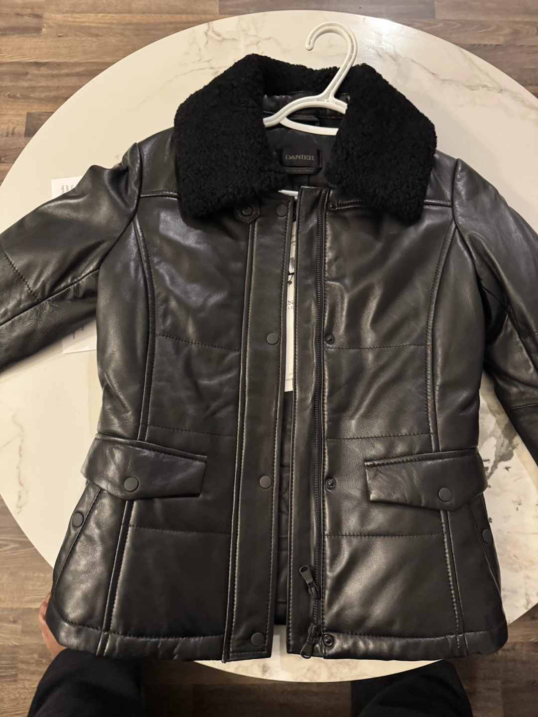 Danier Darcy Leather Jacket - Black - photo 4