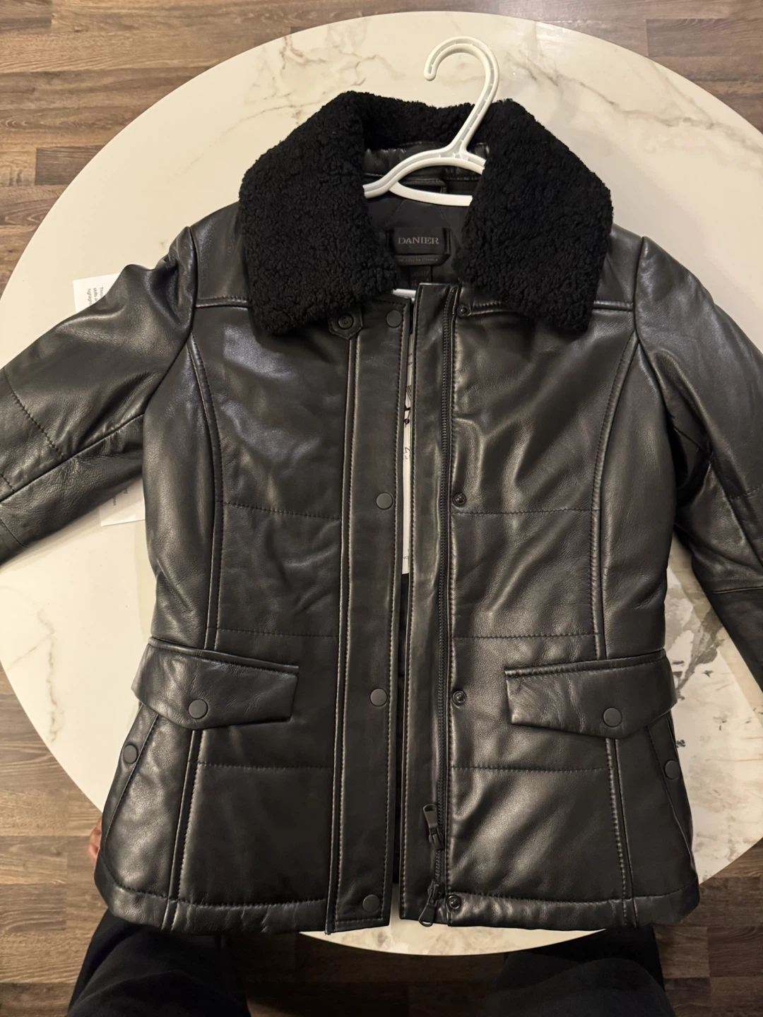 Danier Darcy Leather Jacket - Black - photo 5