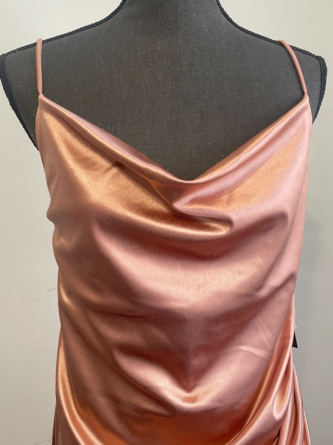 Rachel Zoe Rose-Gold/Champagne Rose Midi Dress Medium - photo 2