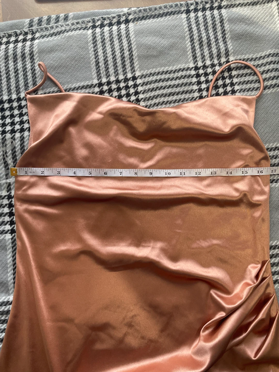 Rachel Zoe Rose-Gold/Champagne Rose Midi Dress Medium - photo 5
