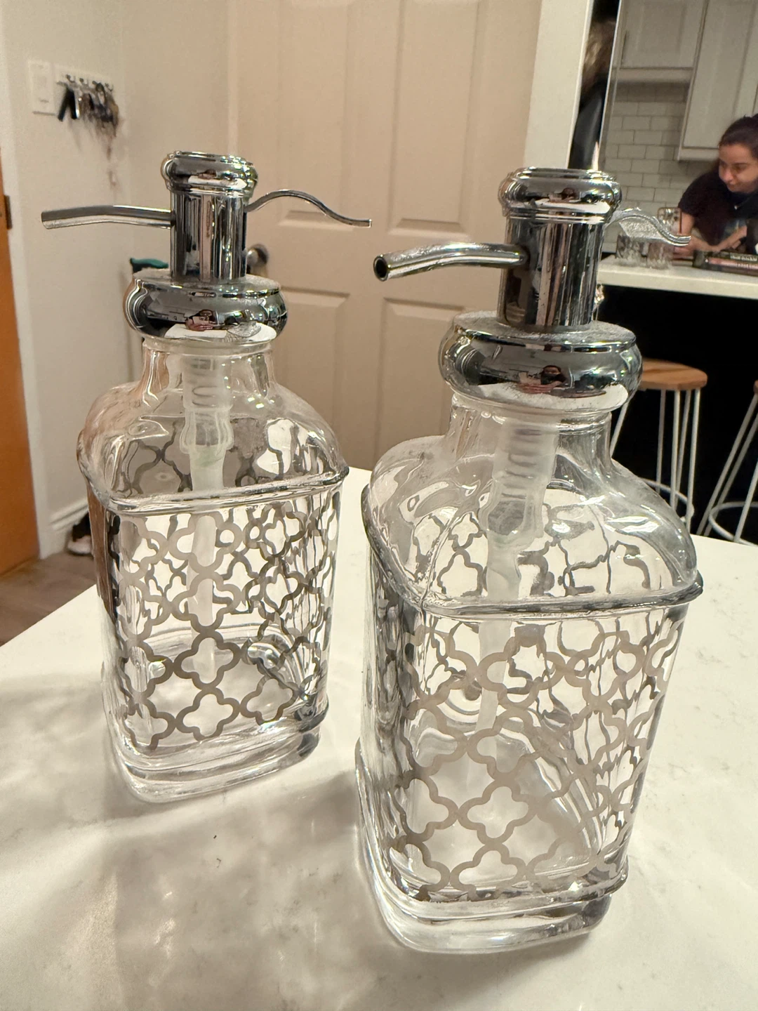 Set of 2 Glass Soap Dispensers - photo 2