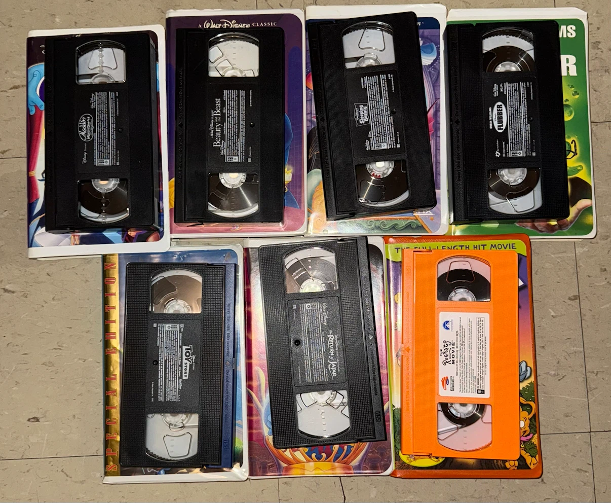 Collection of 8 Classic Disney and Family VHS Tapes - photo 3